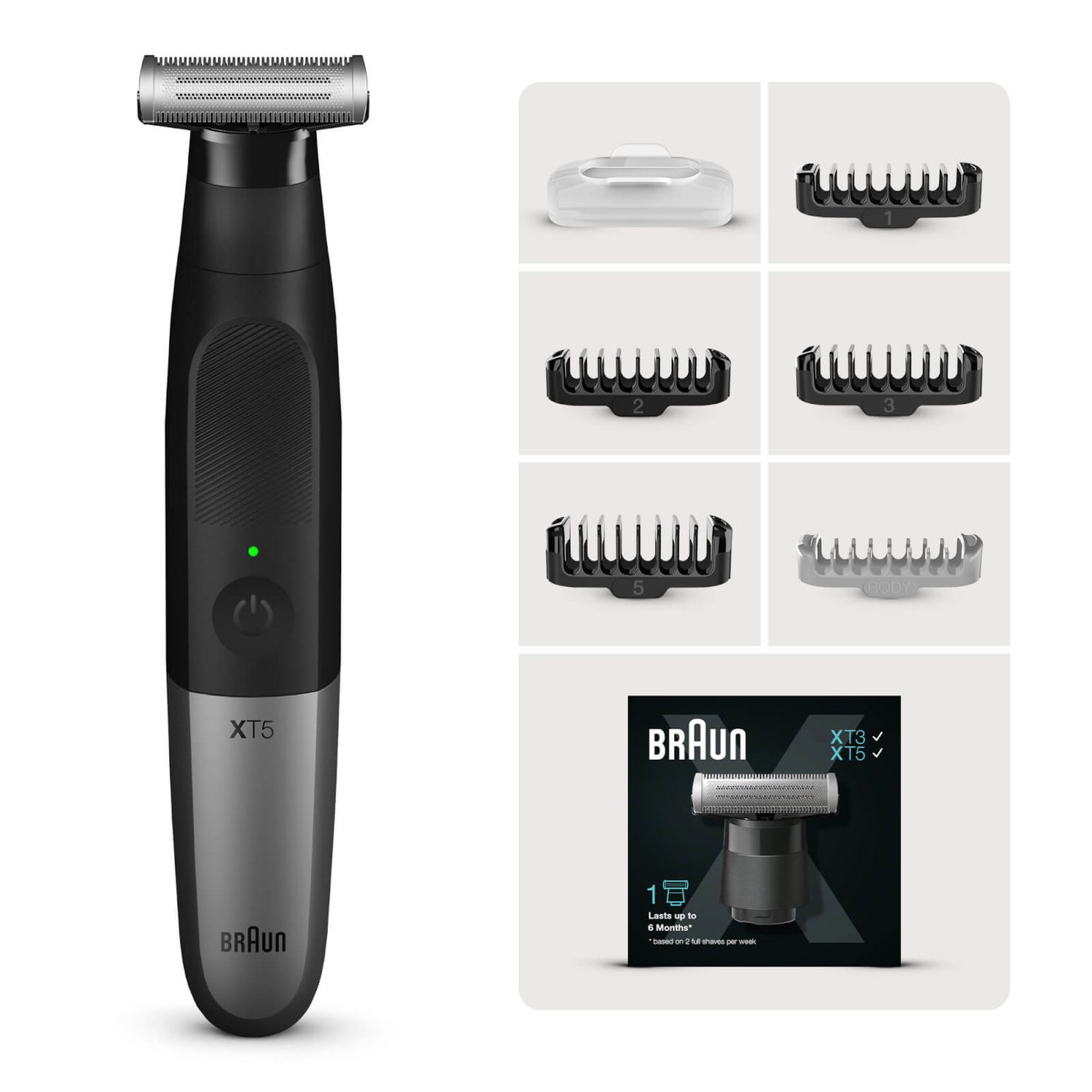 Braun Series XT5 Beard Trimmer XT5100 LOOKFANTASTIC