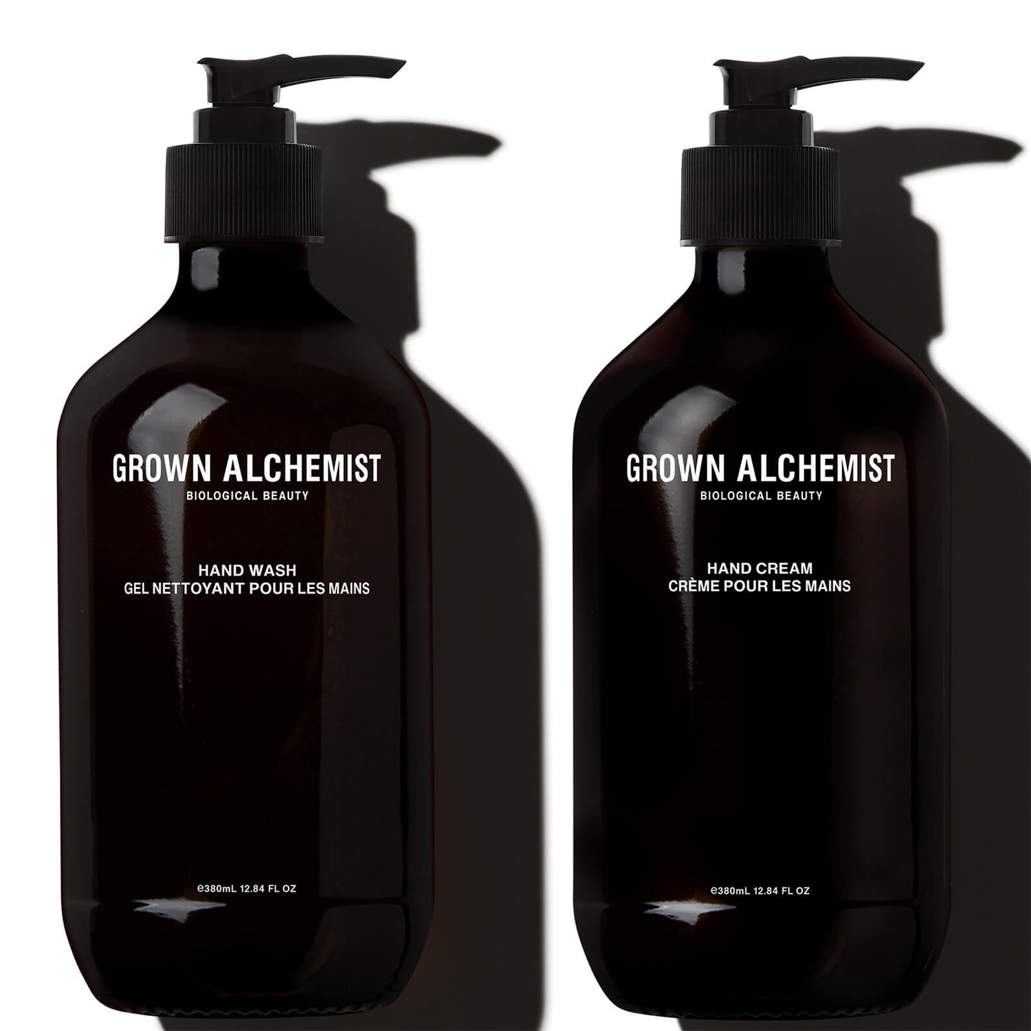 Grown Alchemist Limited Edition Amber Glass Bottle Hand Care Kit