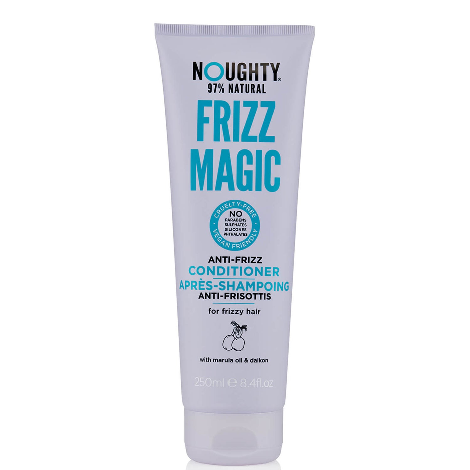 Noughty Frizz Magic Conditioner 250ml LOOKFANTASTIC