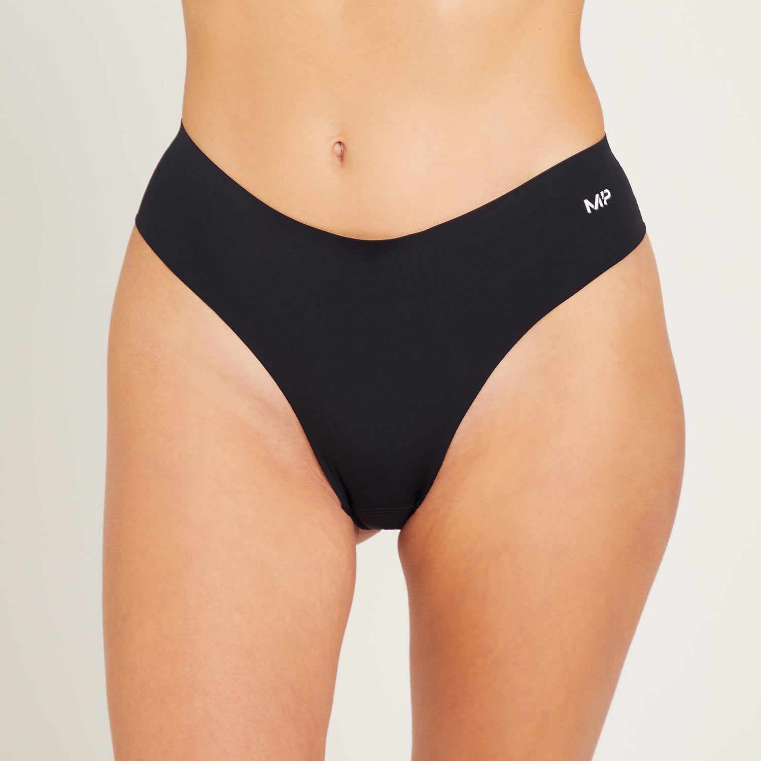 MP Women's No VPL Seamless Thong (2 Pack) Black/White MP