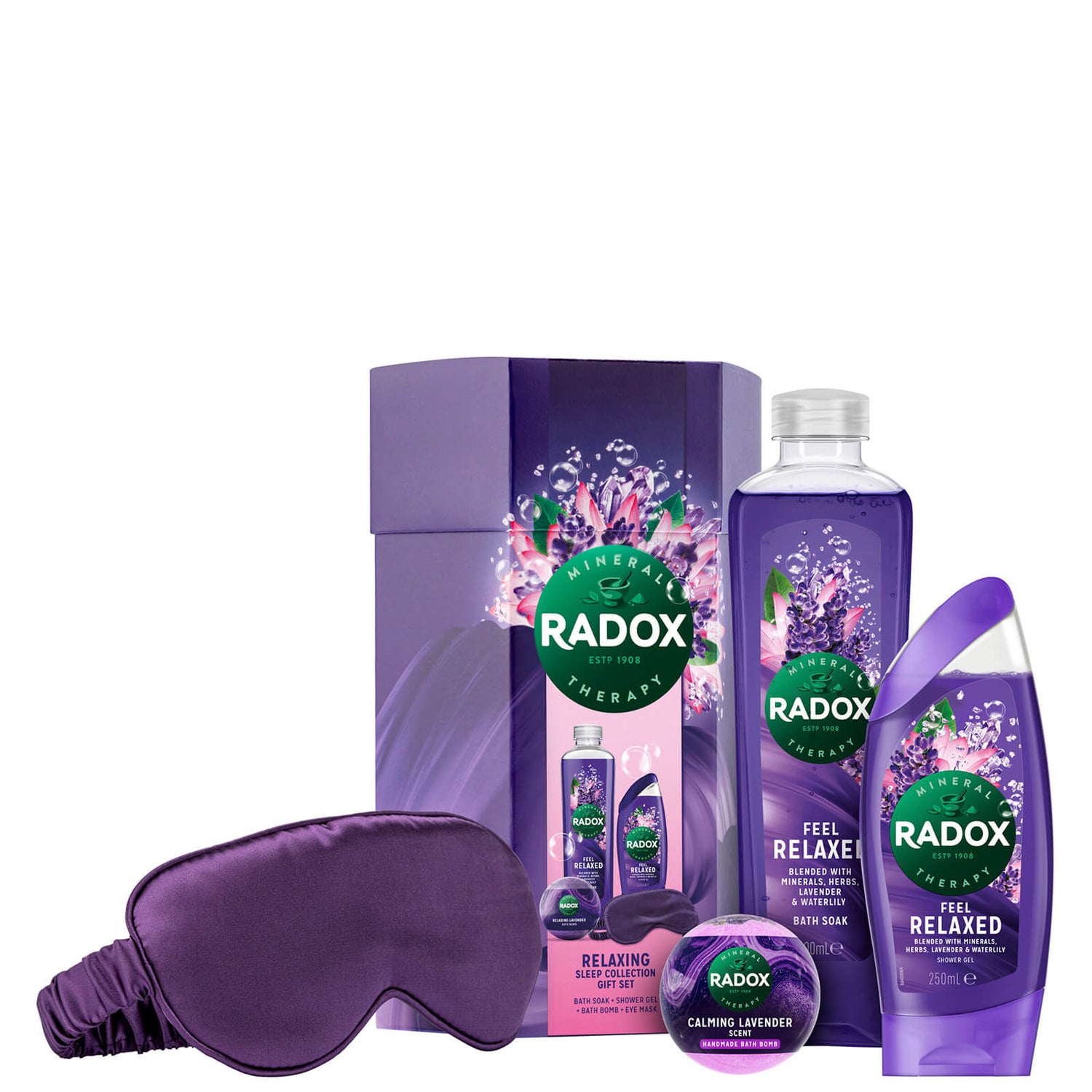 Radox Relaxing Sleep Collection Gift Set LOOKFANTASTIC