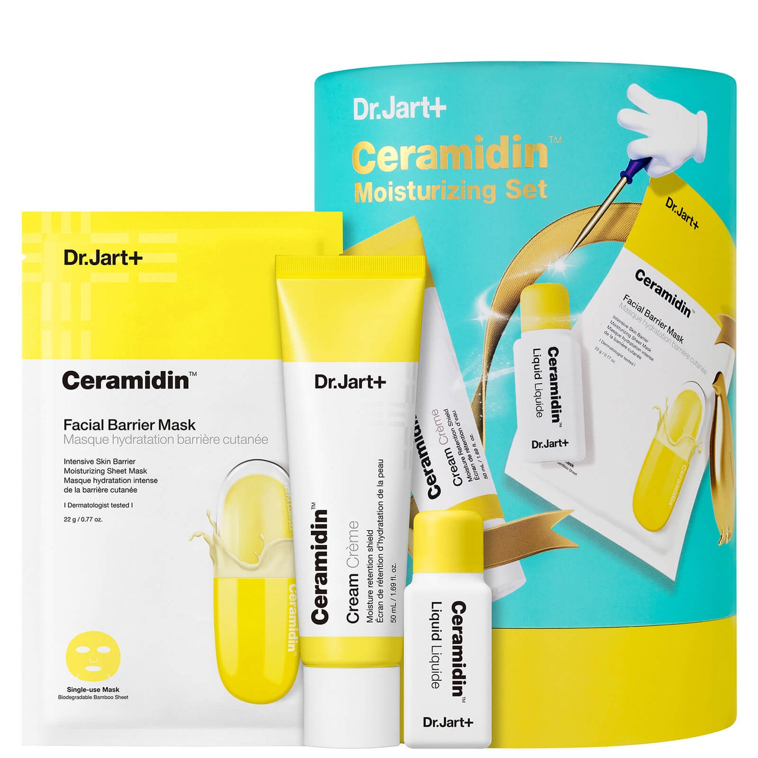 Dr.Jart+ Ceramidin Moisturising Set (Worth £38.00) - LOOKFANTASTIC