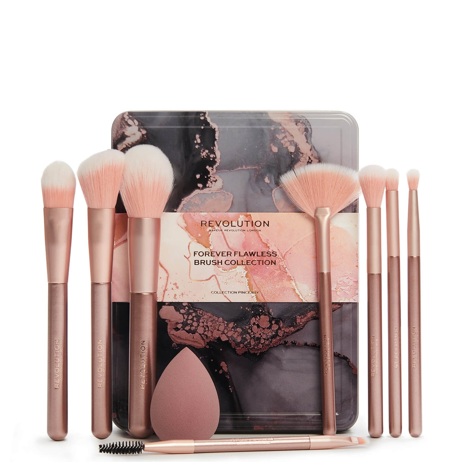 Revolution Forever Flawless Brush Collection (Worth £45.00) LOOKFANTASTIC