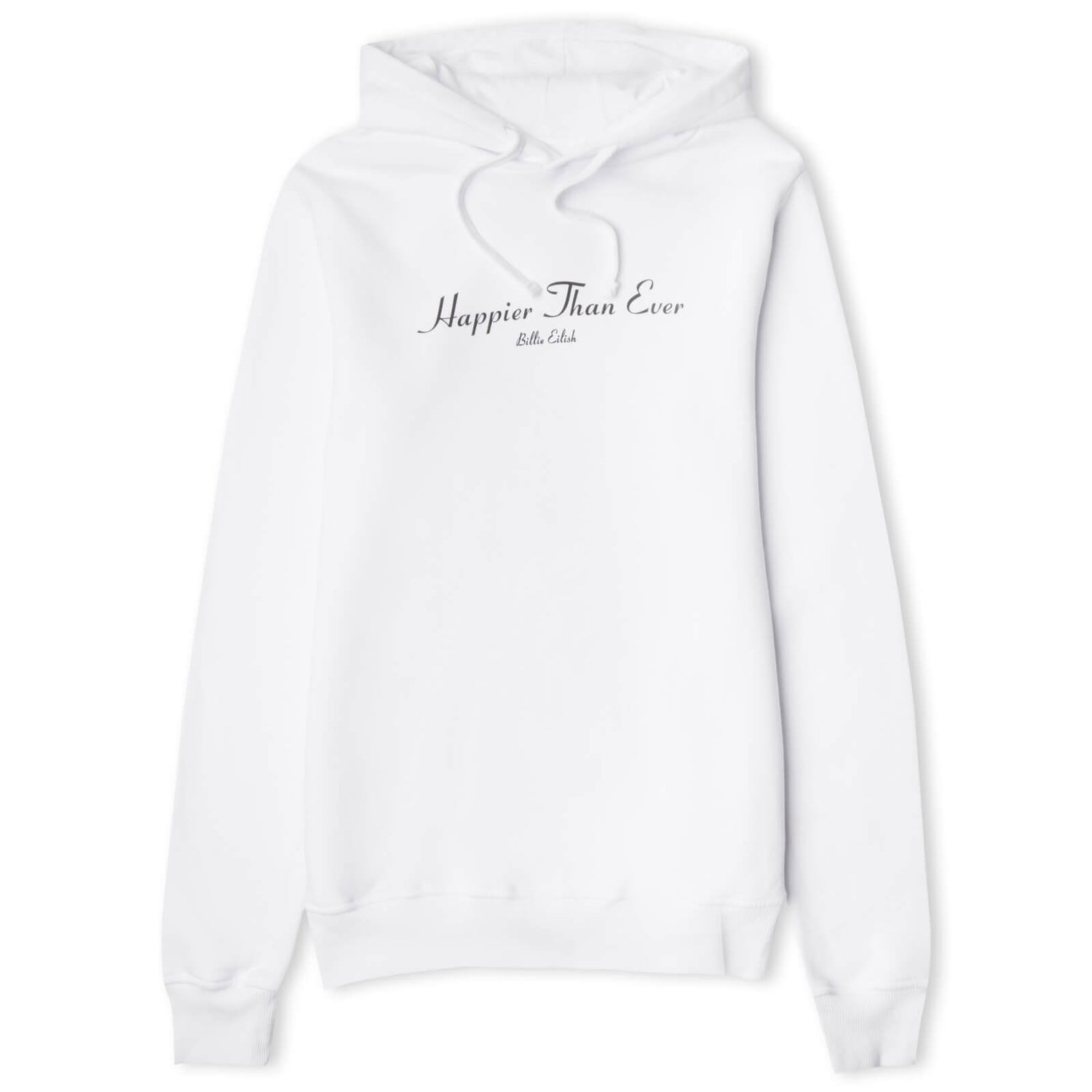 Billie Eilish Happier Than Ever Hoodie White Clothing Zavvi UK