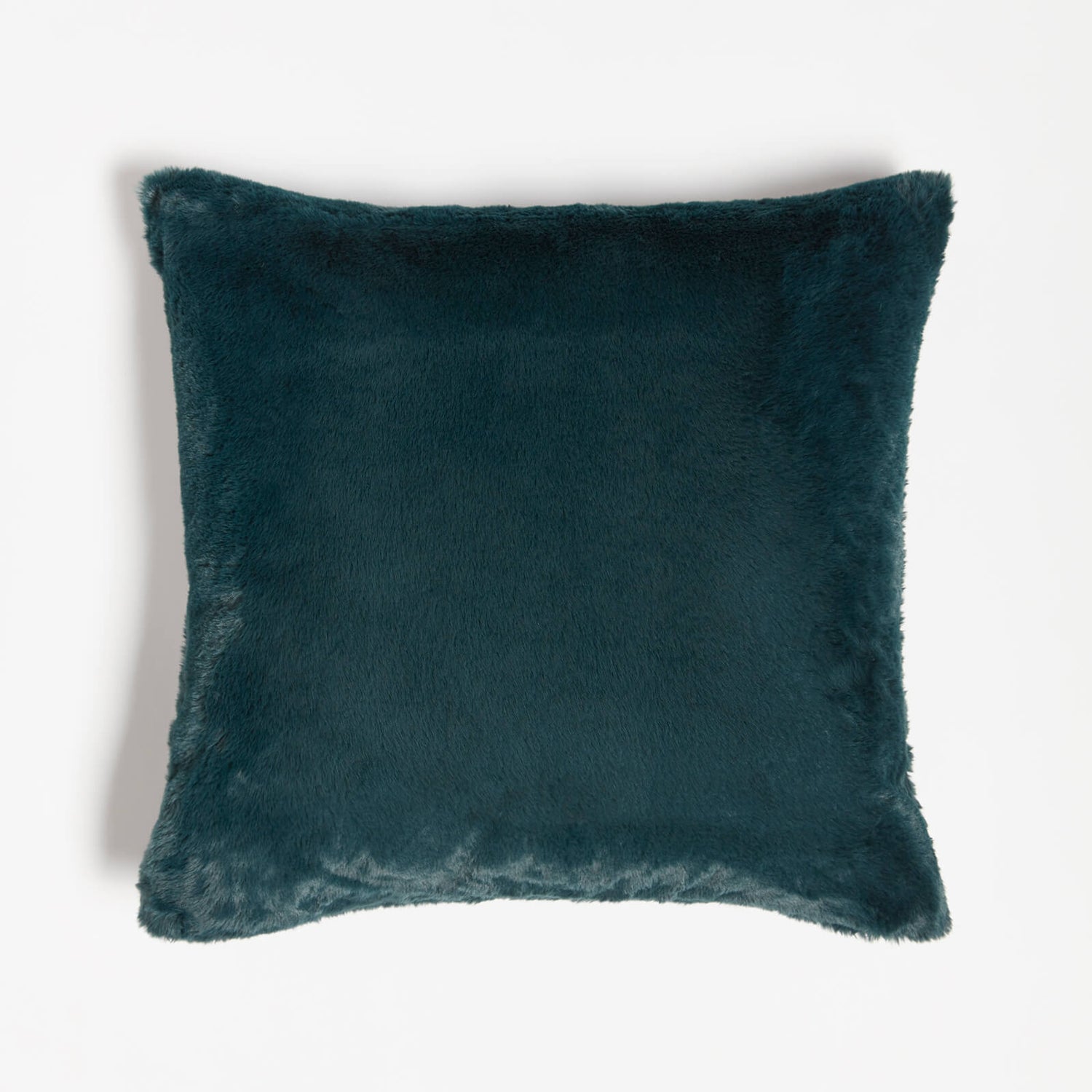 ïn home Recycled Polyester Faux Fur Cushion - Deep Blue | TheHut.com