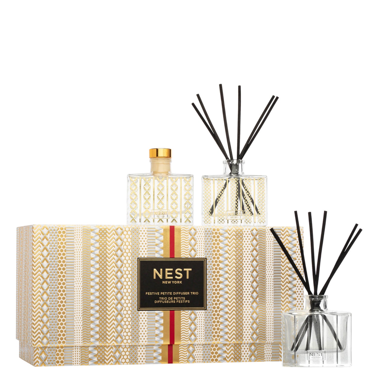 NEST New York Festive Petite Diffuser Trio Dermstore