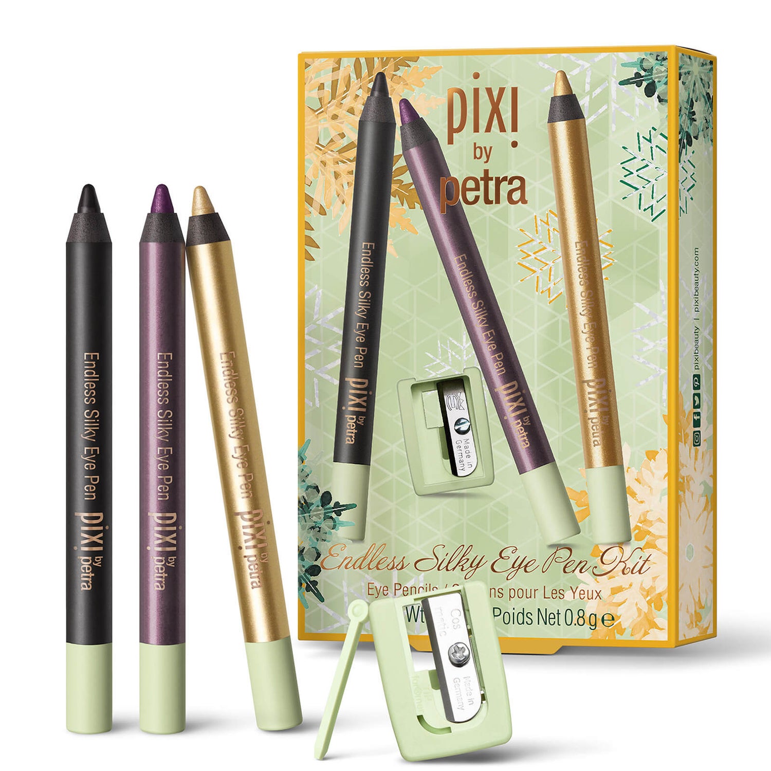 Pixi Endless Silky Eye Pen and Sharpener Kit LOOKFANTASTIC