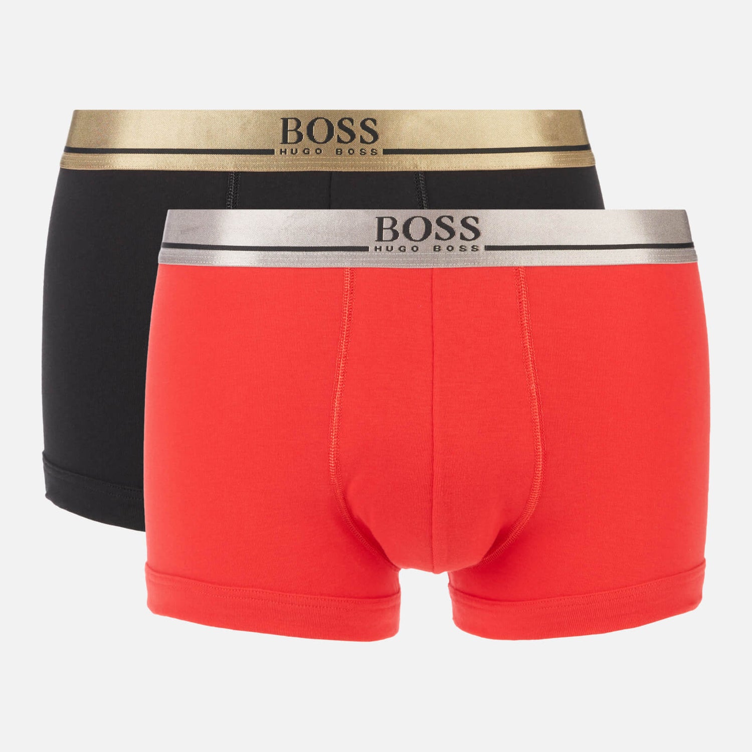 BOSS Bodywear Men's 2-Pack Gift Set Trunks - Open Red | TheHut.com