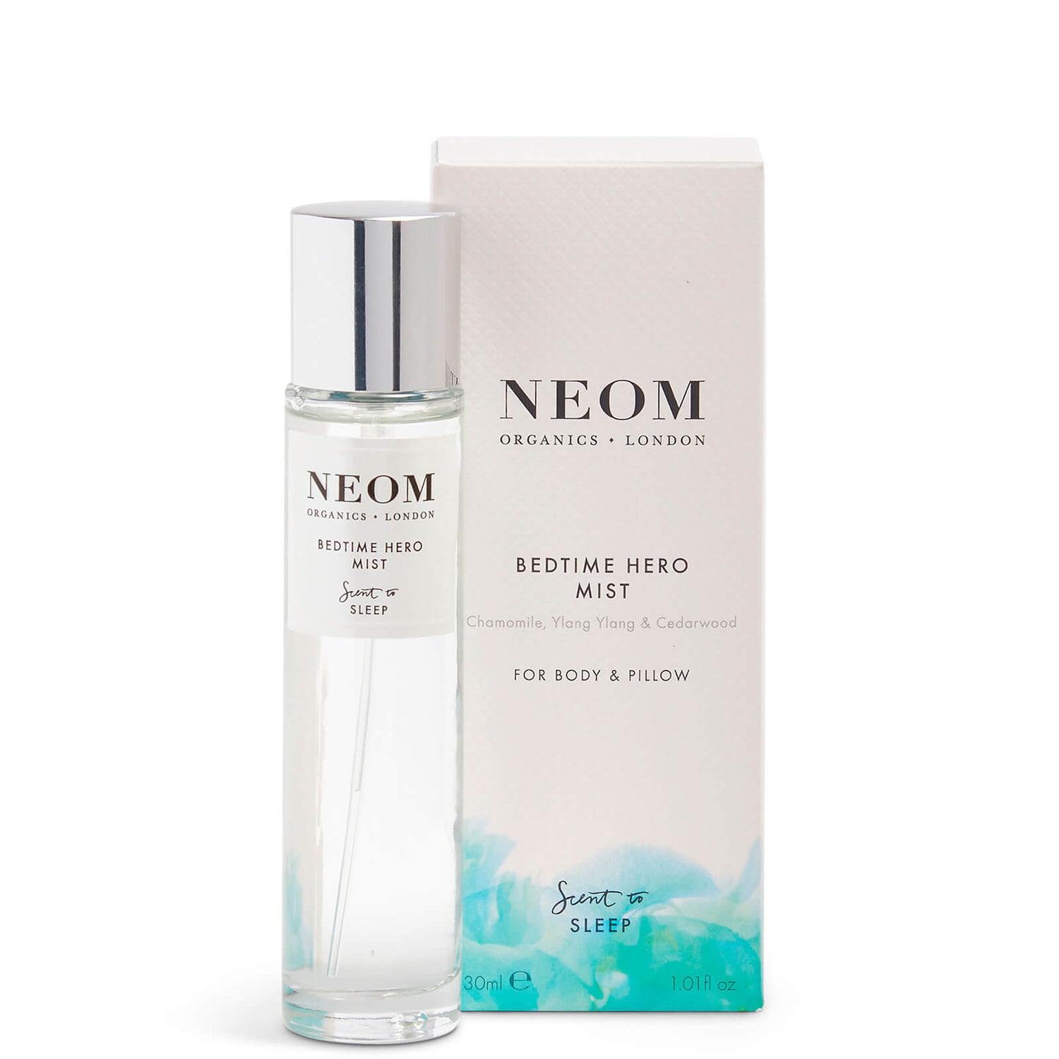 NEOM Bedtime Hero Pillow Mist 100ml LOOKFANTASTIC