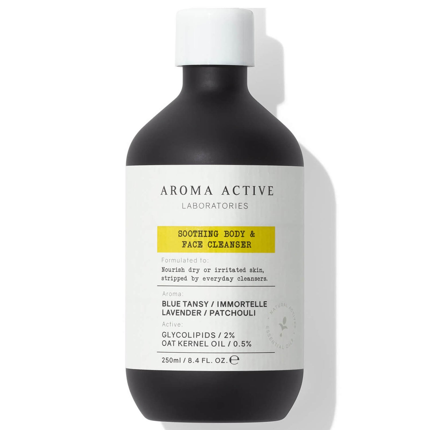 Aroma Active Soothing Body and Face Cleanser 250ml LOOKFANTASTIC