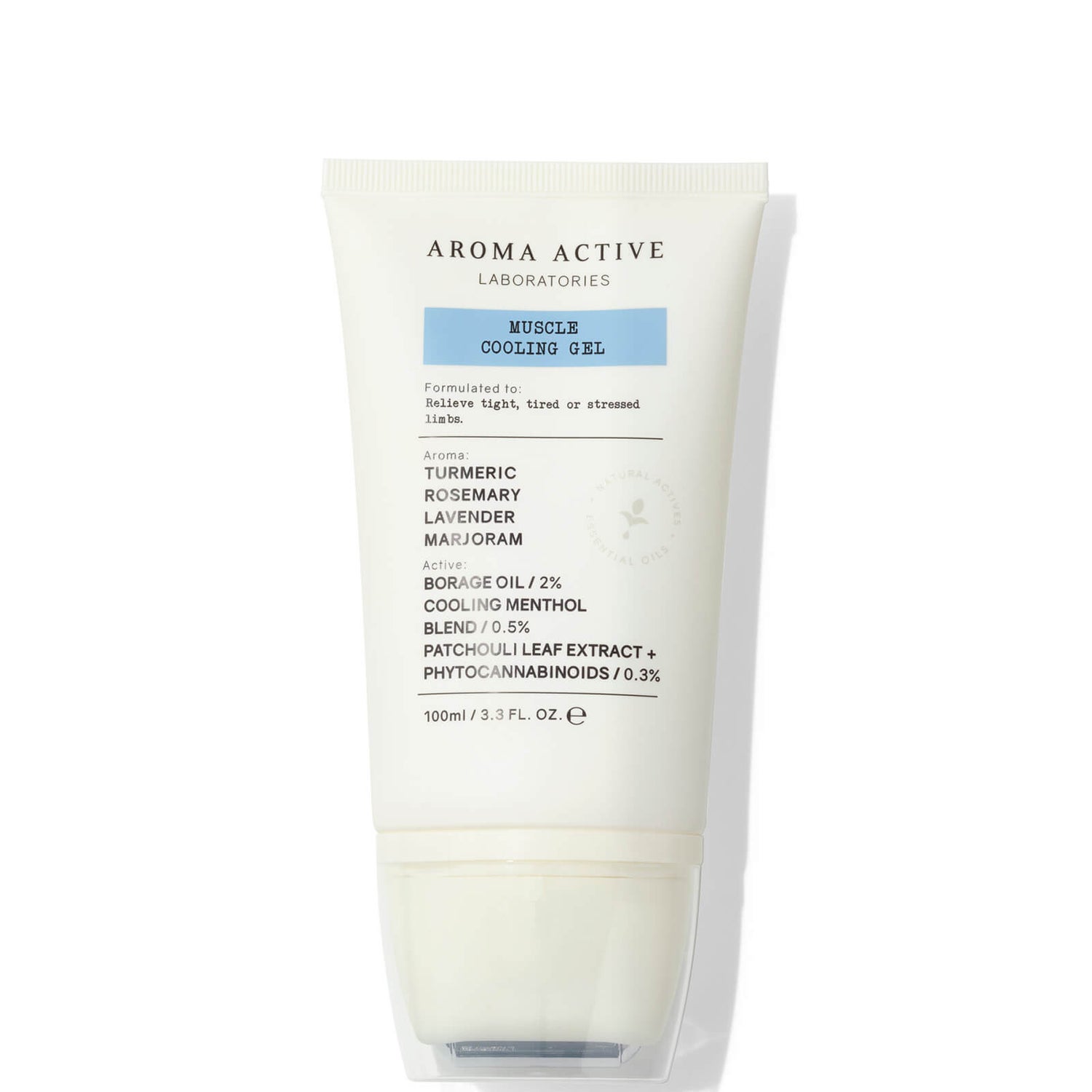 Aroma Active Muscle Cooling Gel 100ml lookfantastic HK