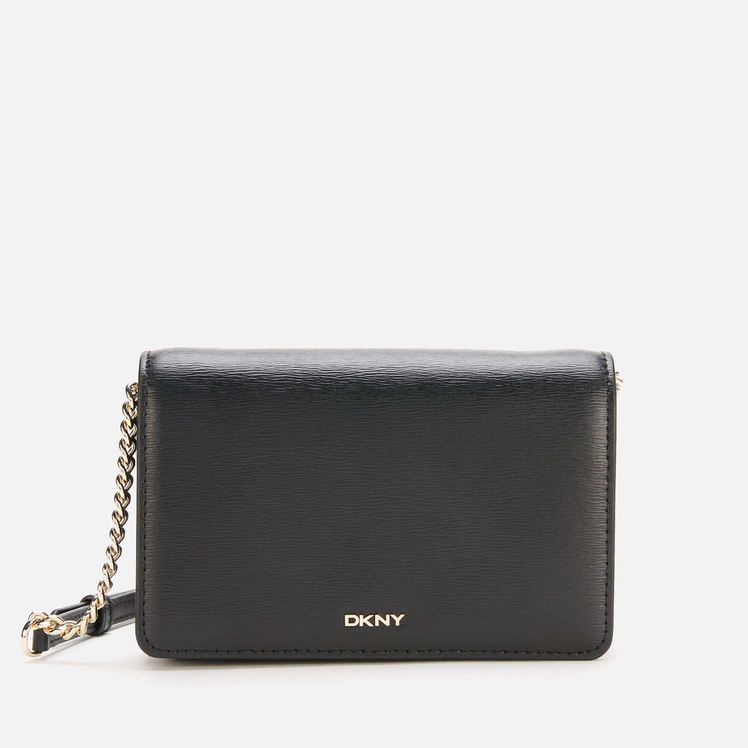 DKNY Women's Bryant Park Full Flap Cross Body Bag Black