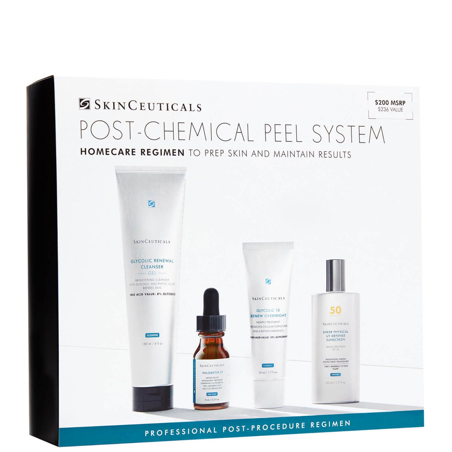 SkinCeuticals PostChemical Peel Glycolic Acid System (262.00 Value