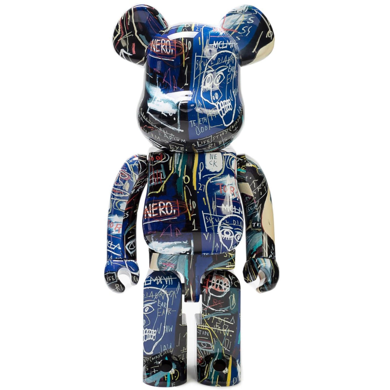 BE@RBRICK Jean-Michel Basquiat #7 1000% – Figurine Medicom Toy, édition Collector