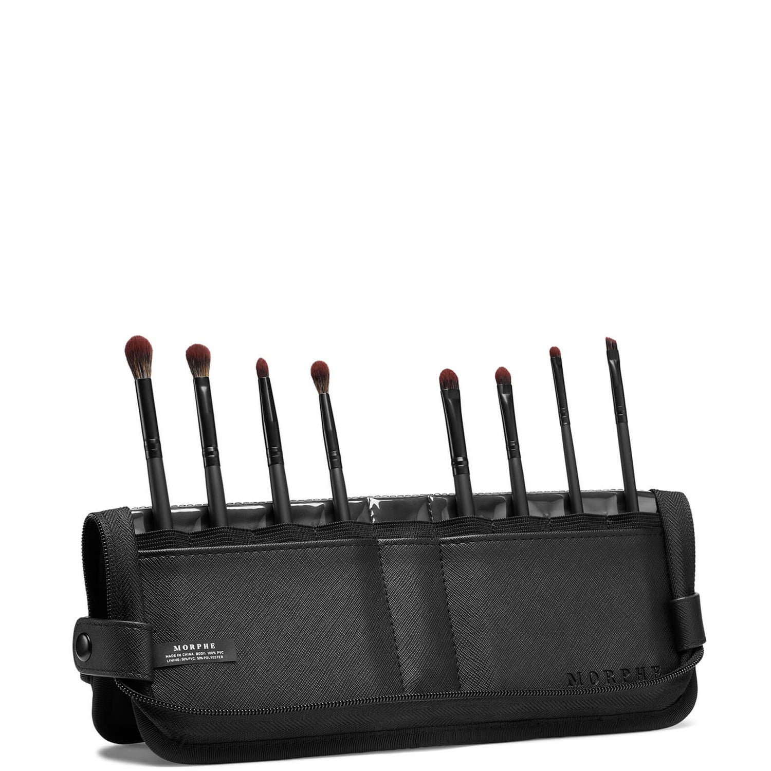 Morphe Mua Portfolio 8 Piece Eye Brush Set and Case (Worth £83.00