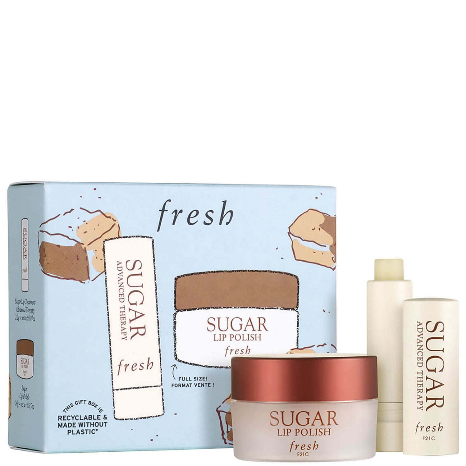 Fresh DaytoNight Lip Treatment Kit LOOKFANTASTIC