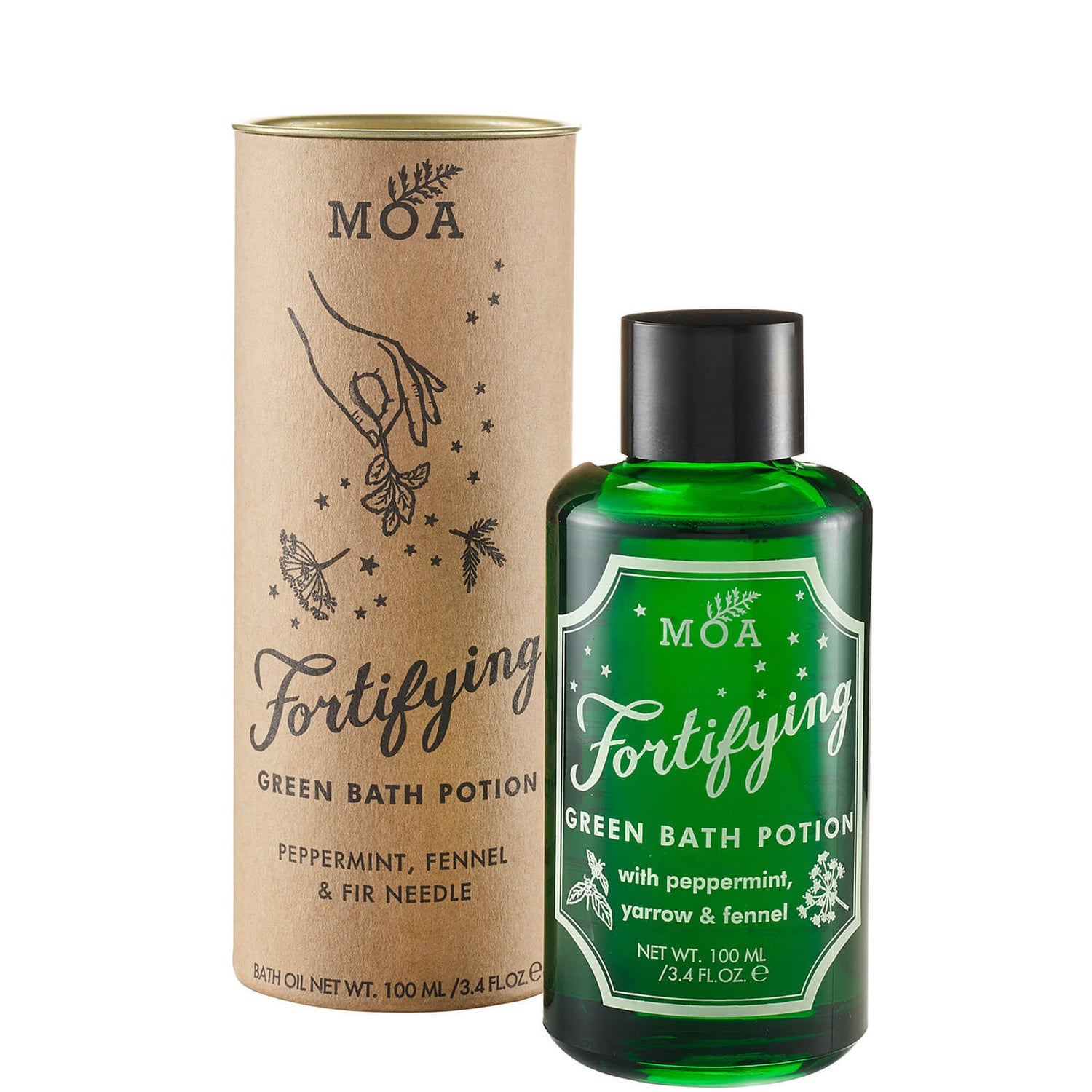 MOA Magic Organic Apothecary Fortifying Green Bath Potion Cult Beauty