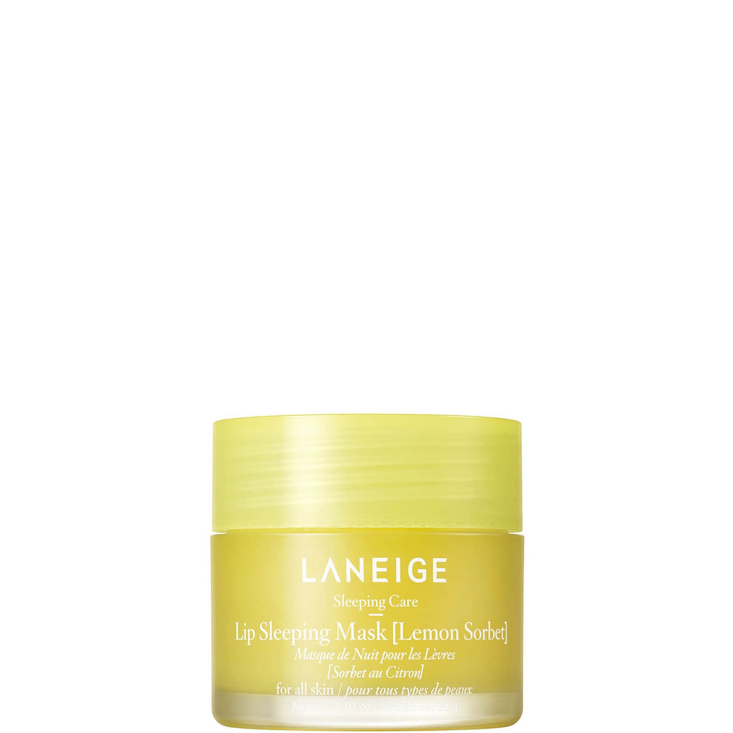 LANEIGE Lip Sleeping Mask 20g Lemon Sorbet LOOKFANTASTIC