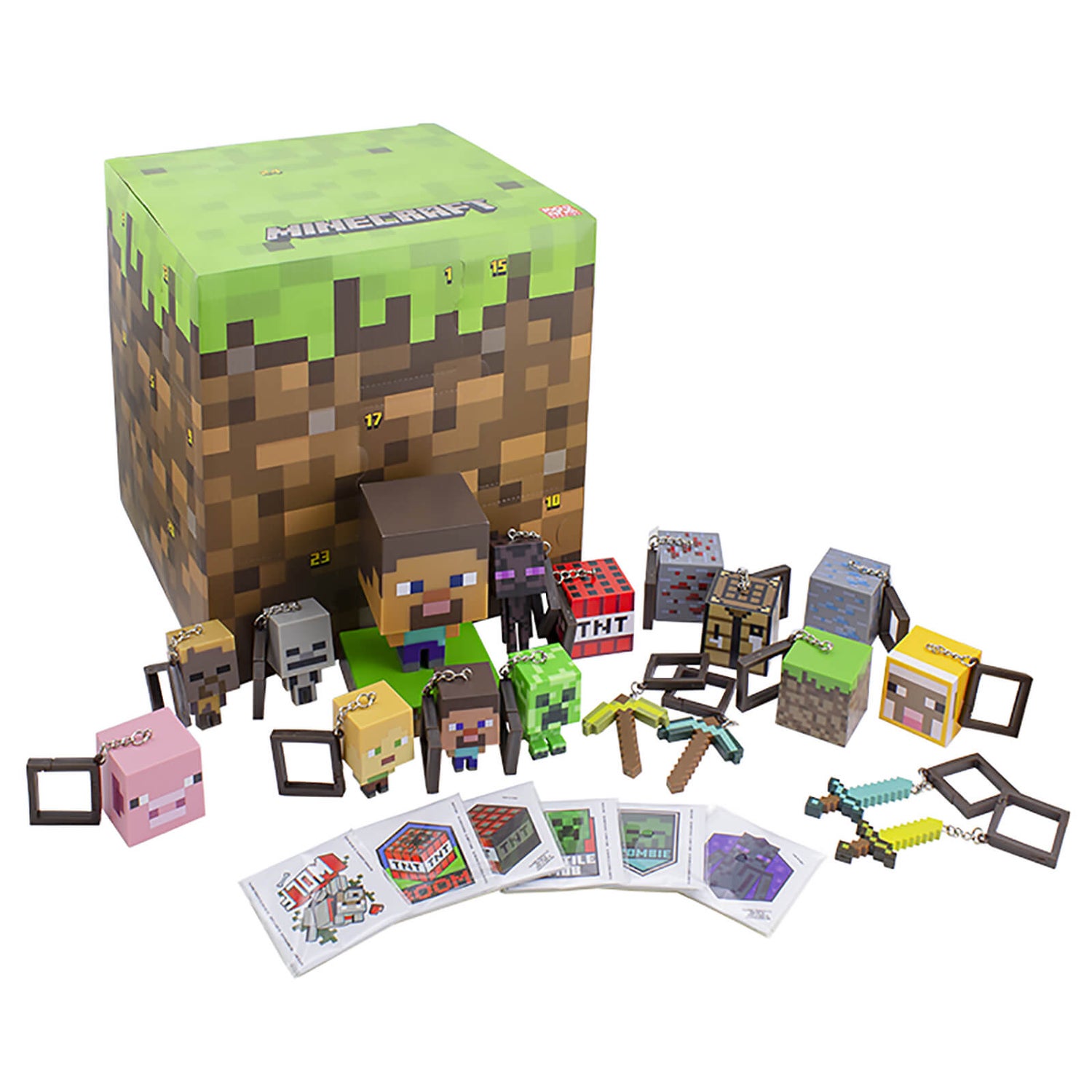 Minecraft Advent Calendar Cube Traditional Gifts Zavvi UK