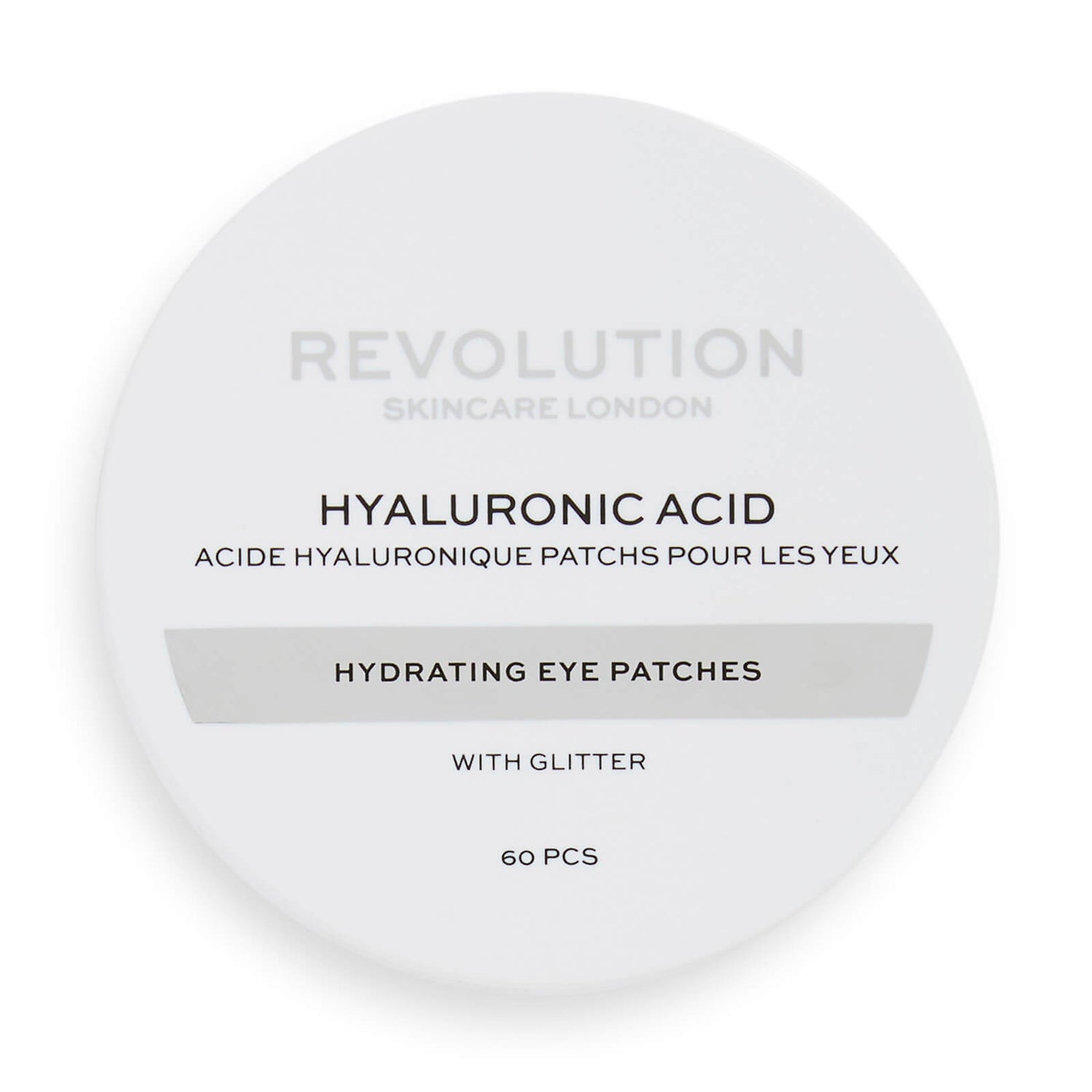 Revolution Skincare Glitter Hyaluronic Acid Hydrating Undereye Patches (30 Patches