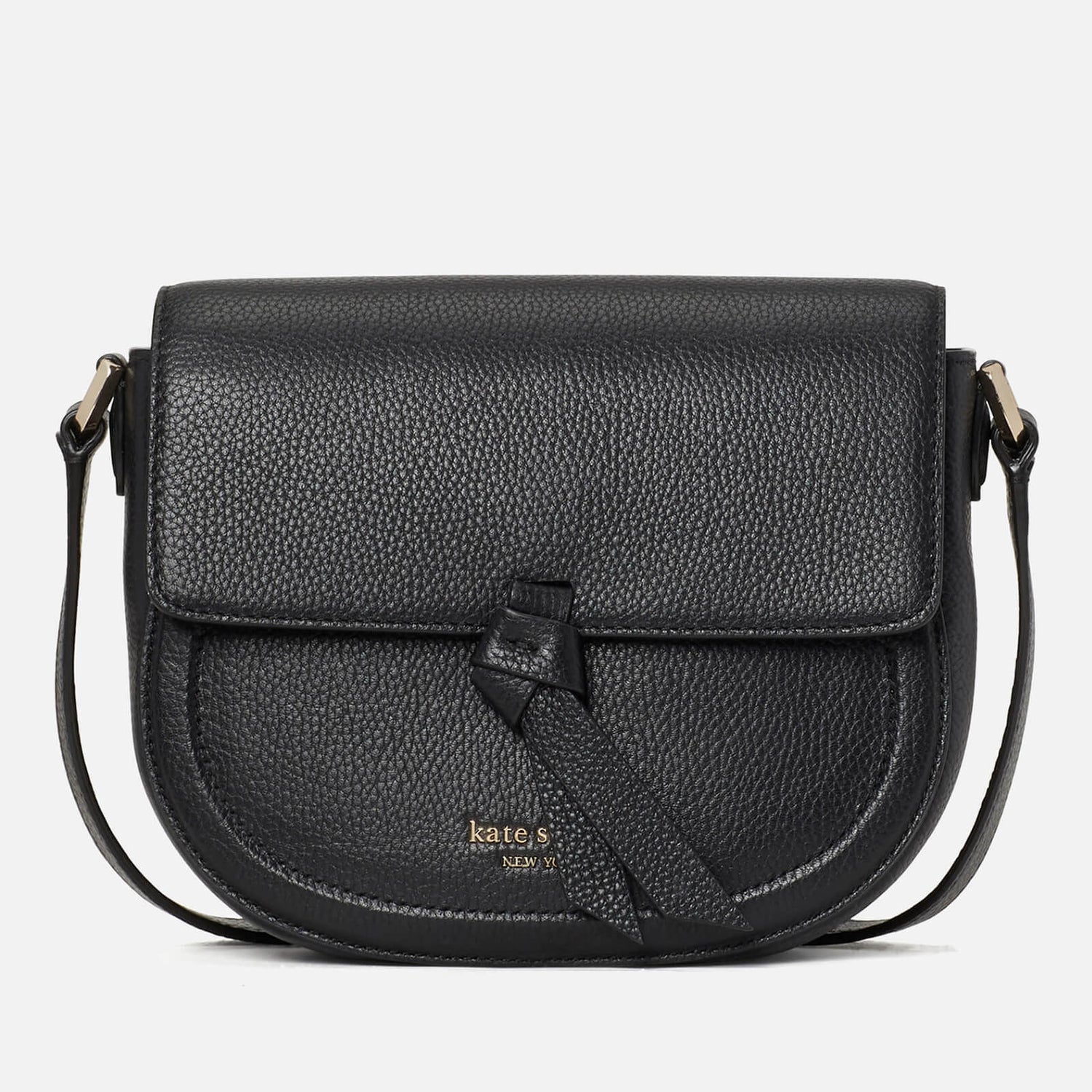 Kate Spade New York Women's Knott Saddle Bag Black