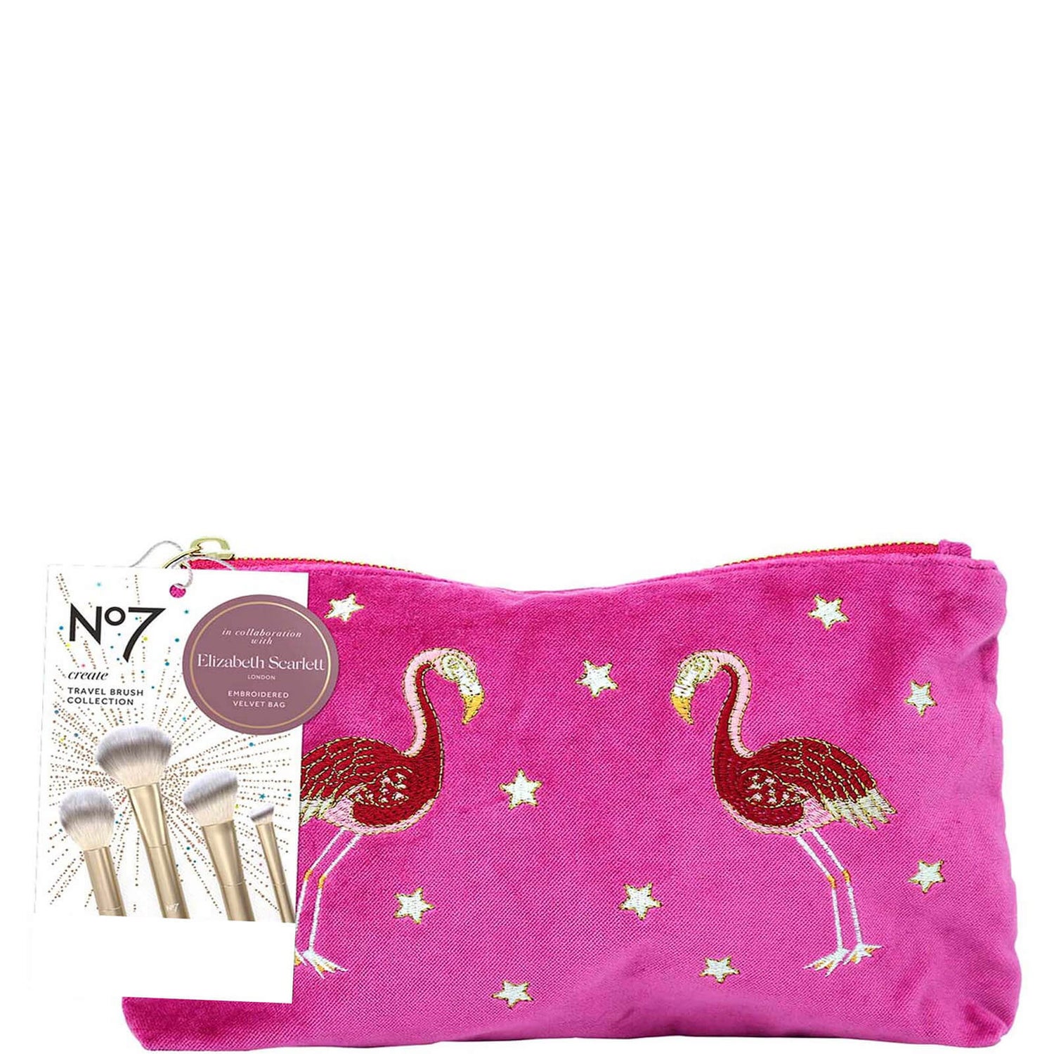 Elizabeth Scarlett Travel Brush Collection Limited Edition No7