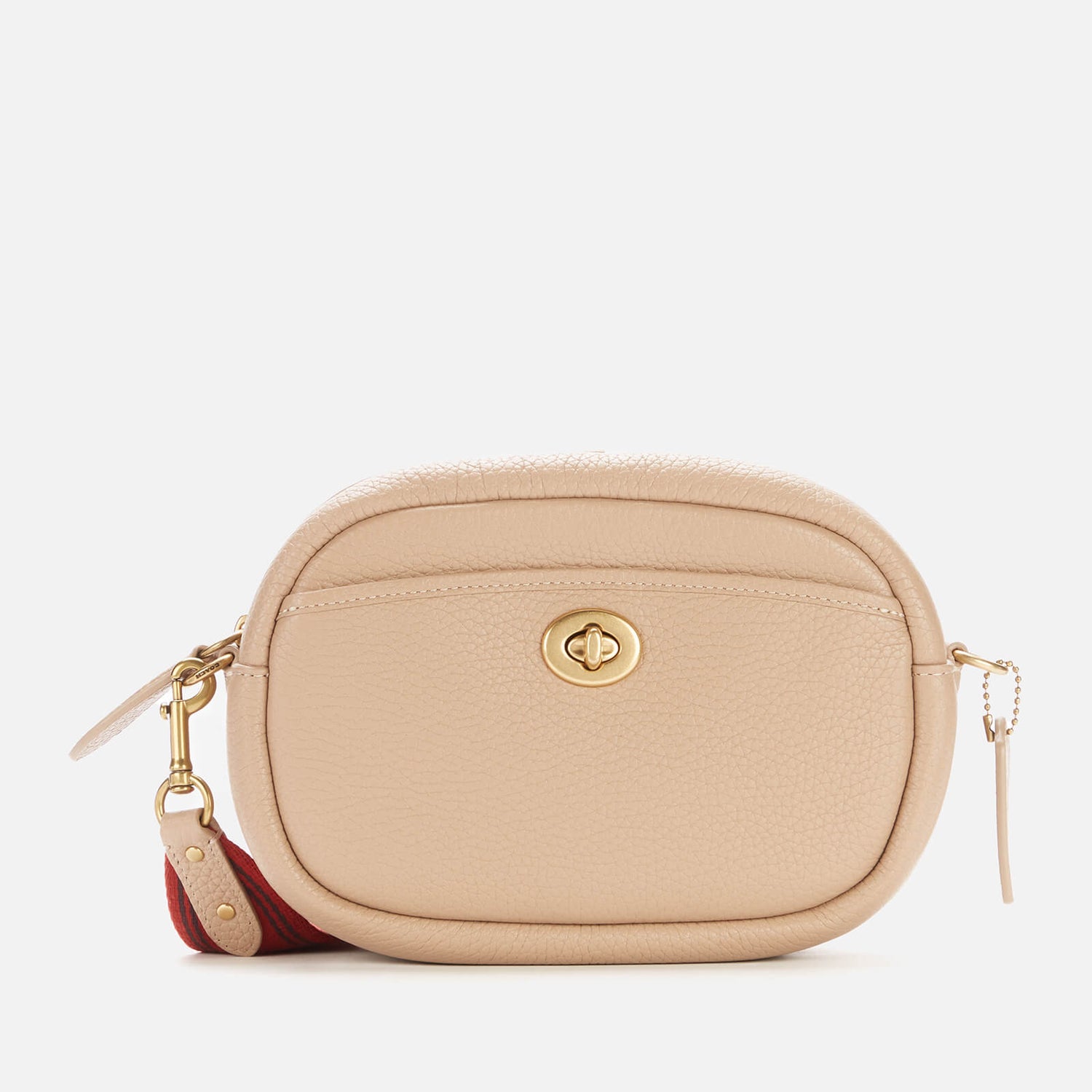 Coach Women's Soft Pebble Leather Camera Bag Taupe TheHut.de