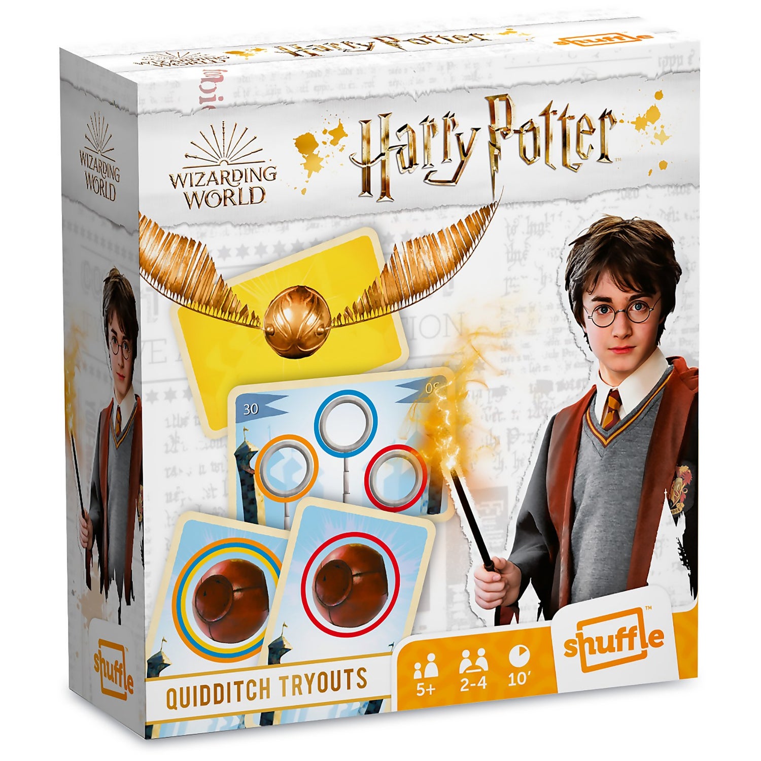 Shuffle Plus Card Game Harry Potter Quidditch Toys Zavvi UK