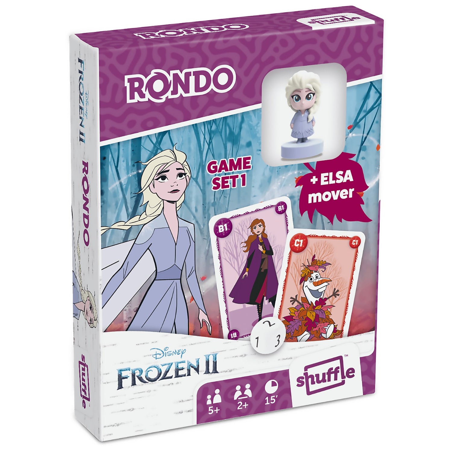 Shuffle Plus Card Game Frozen 2 Elsa Toys Zavvi UK