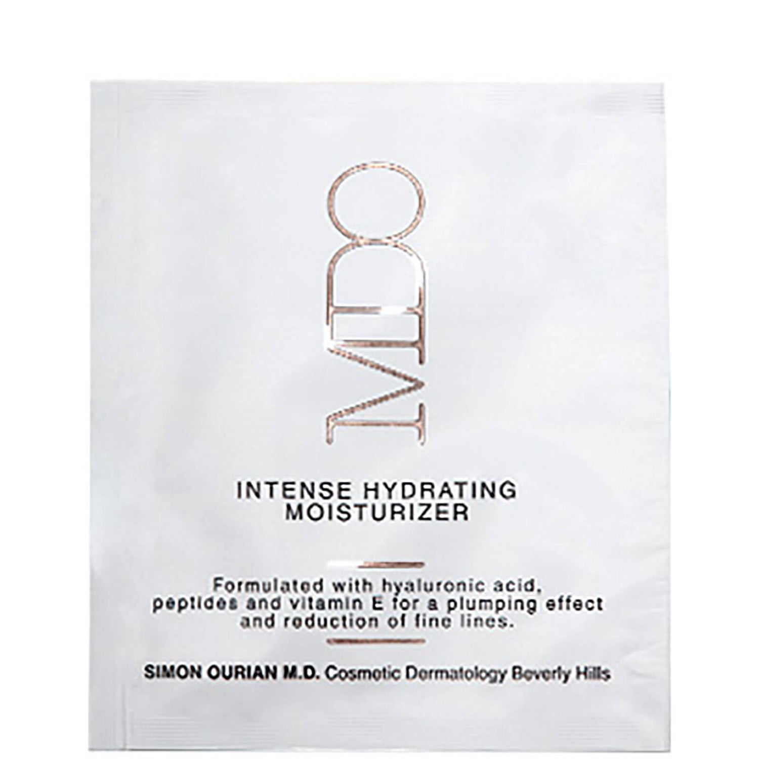MDO BY SIMON OURIAN M.D. SAMPLE Intense Hydrating Moisturiser Cult