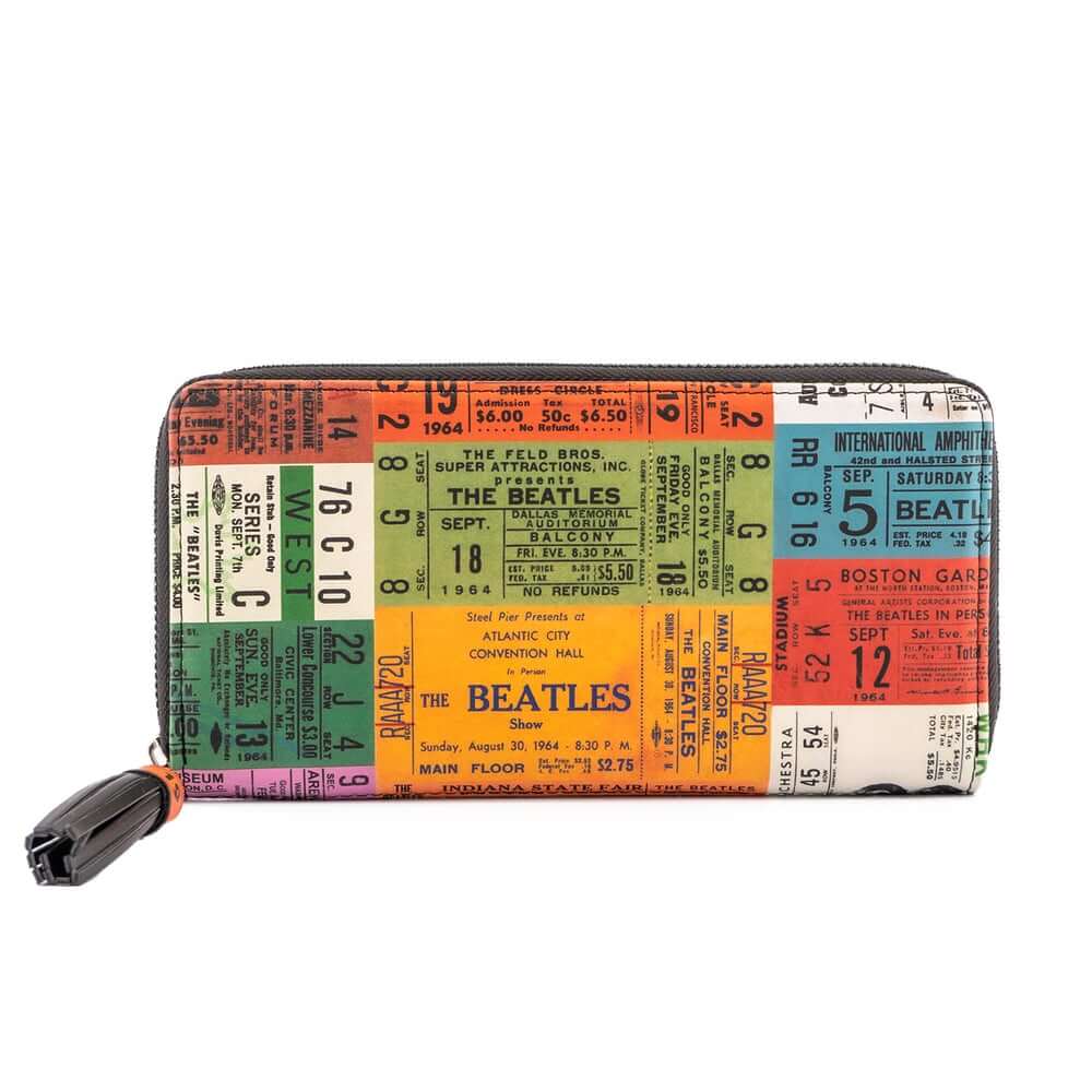 Loungefly The Beatles Ticket Stubs Flap Wallet Merchandise Zavvi US