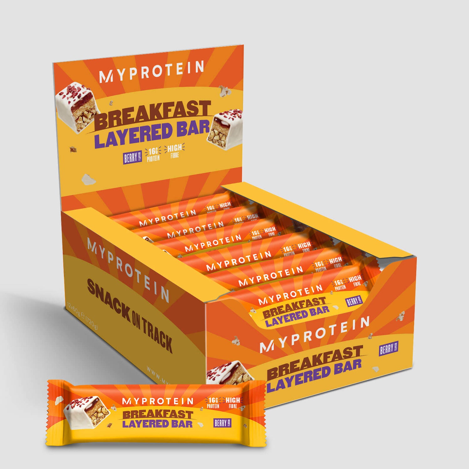 Breakfast Layered Protein Bars | MYPROTEIN™