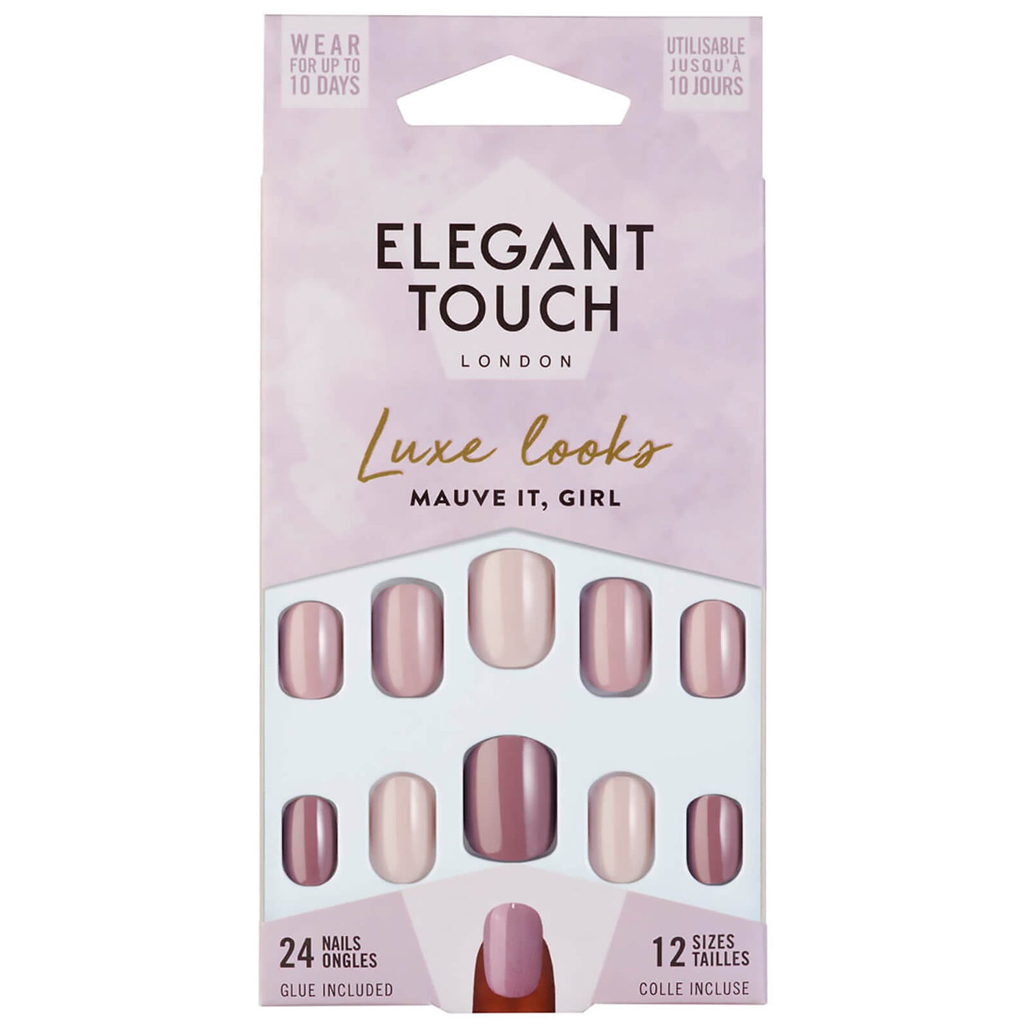 Elegant Touch False Nails Mauve it Girl lookfantastic HK