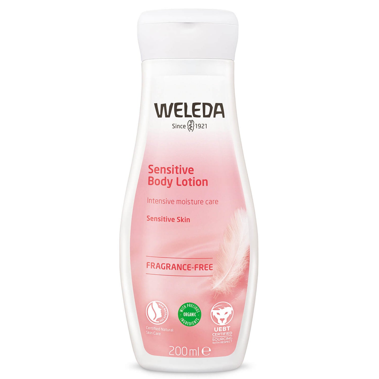 Weleda Sensitive Body Lotion 200ml LOOKFANTASTIC