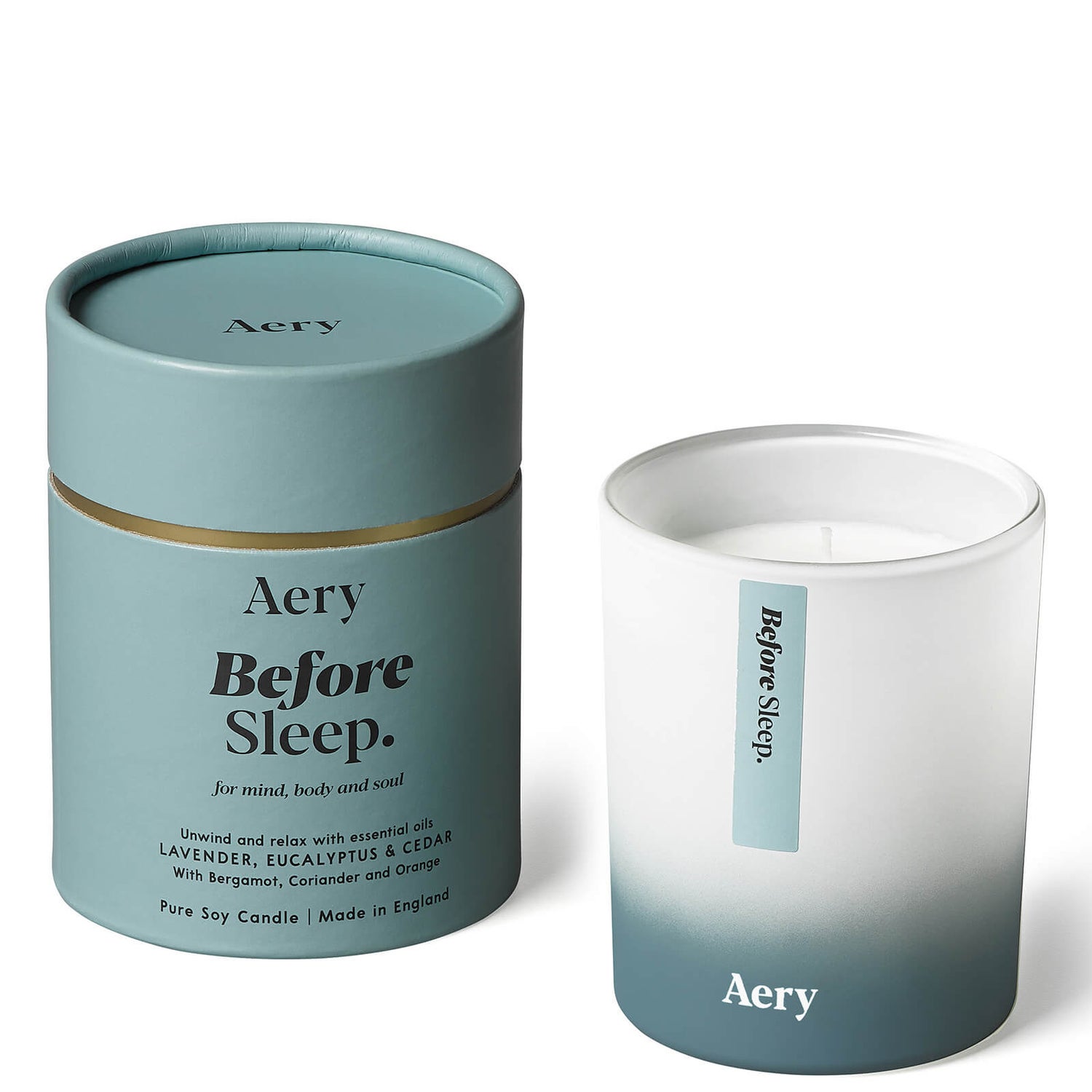 Aery Aromatherapy Candle Before Sleep LOOKFANTASTIC