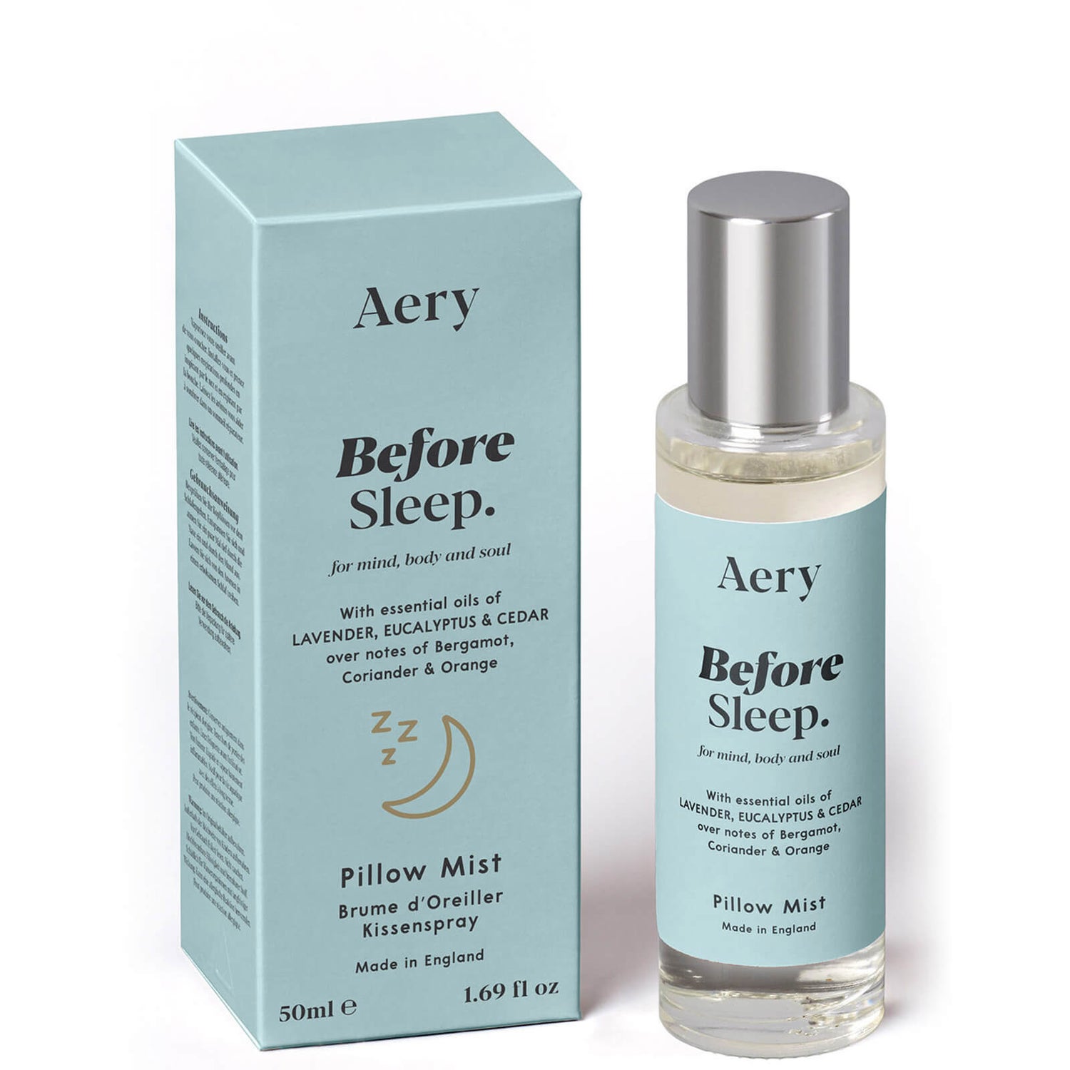 Aery Aromatherapy Pillow Mist Before Sleep LOOKFANTASTIC