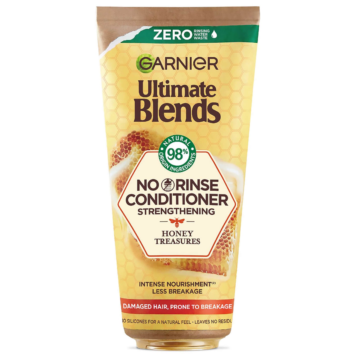Garnier Ultimate Blends Honey Treasures Strengthening NO RINSE Leavein