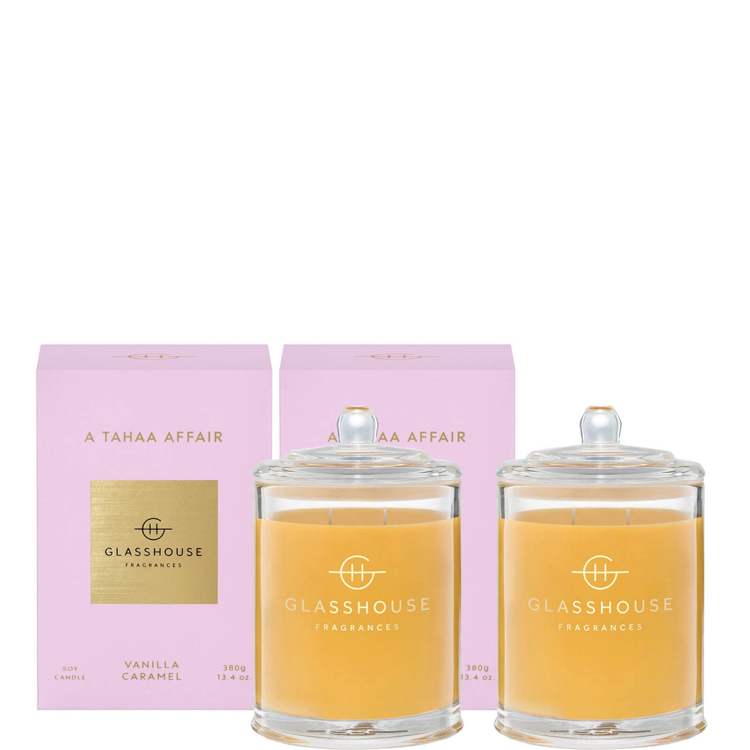 Glasshouse Fragrances A Tahaa Affair Candle Duo Buy Online At RY