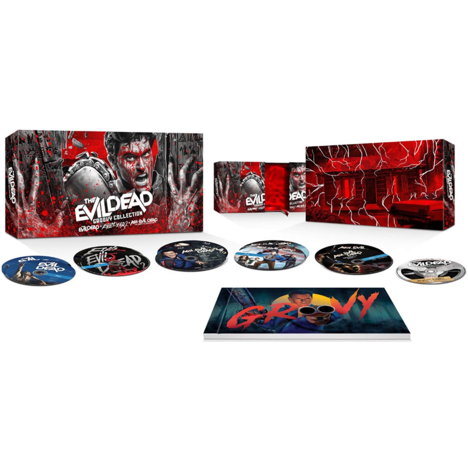 The Evil Dead Groovy Collection 4K Ultra HD (Includes Bluray) 4K