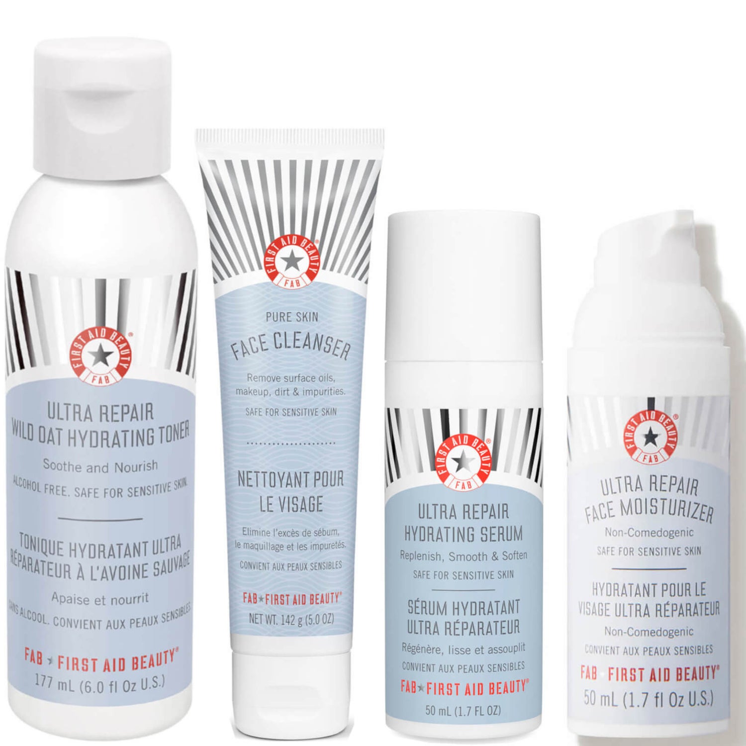 First Aid Beauty Sensitive Skin Essentials LOOKFANTASTIC