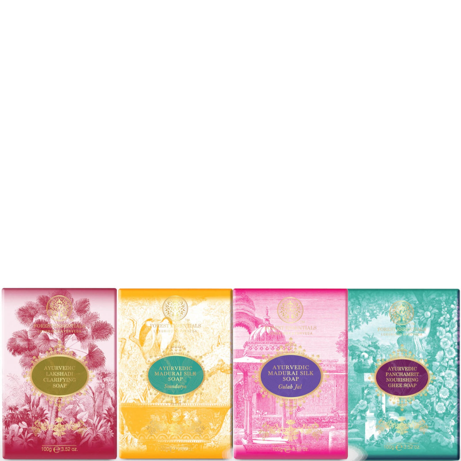 Forest Essentials Silk Soap Gift Set LOOKFANTASTIC