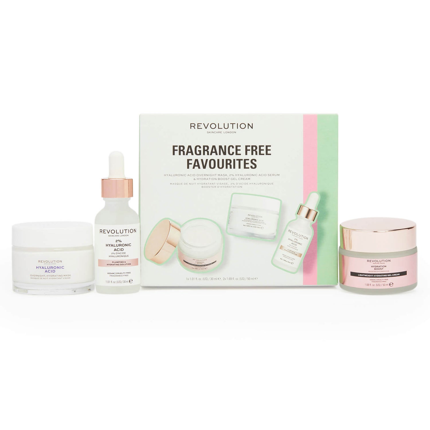 Revolution Skincare Fascia Per Capelli Rosa - Morbida, Elasticizzata, Perfetta Per La Skincare Routine