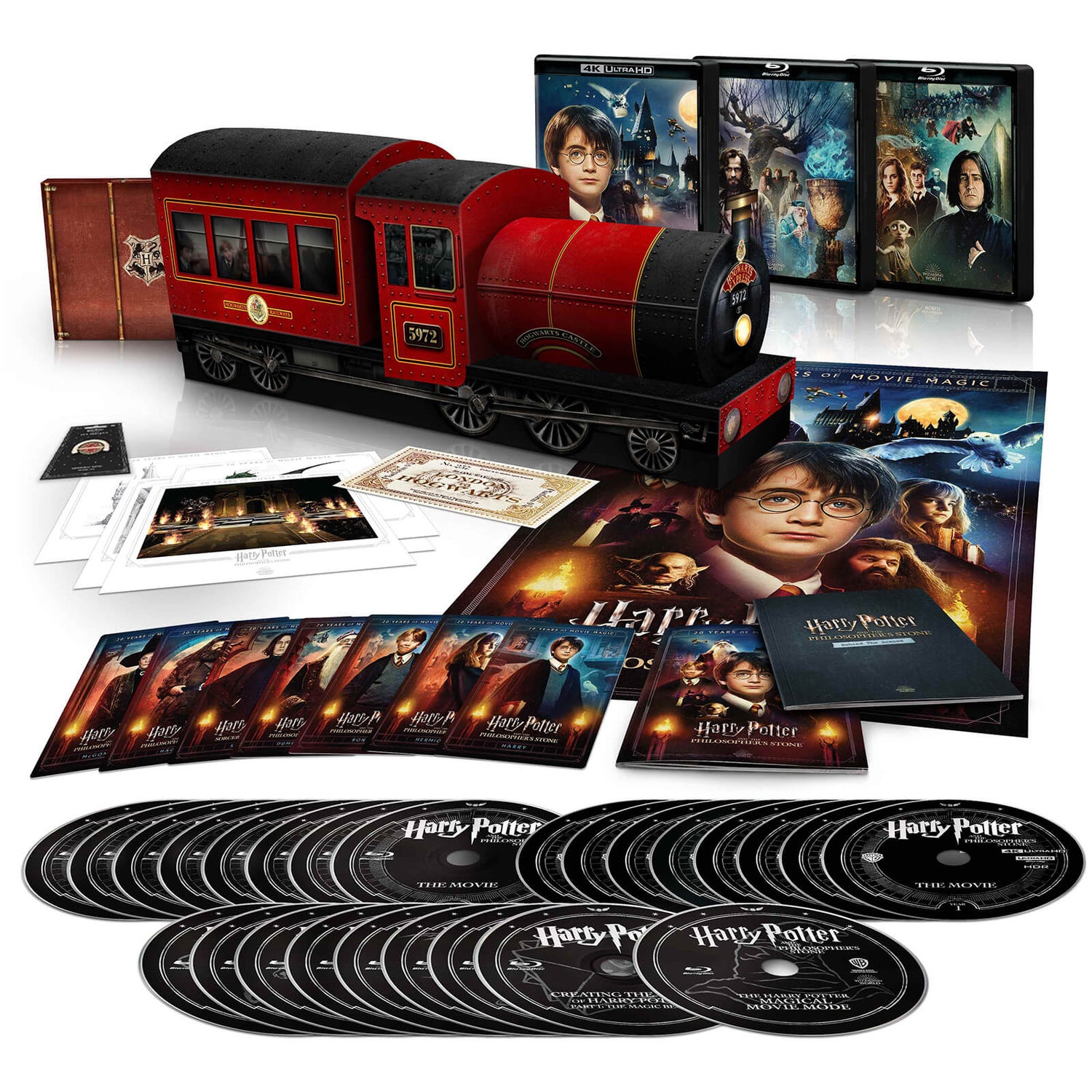 Harry Potter Hogwarts Collection Blu -Ray Set plandetransformacion ...