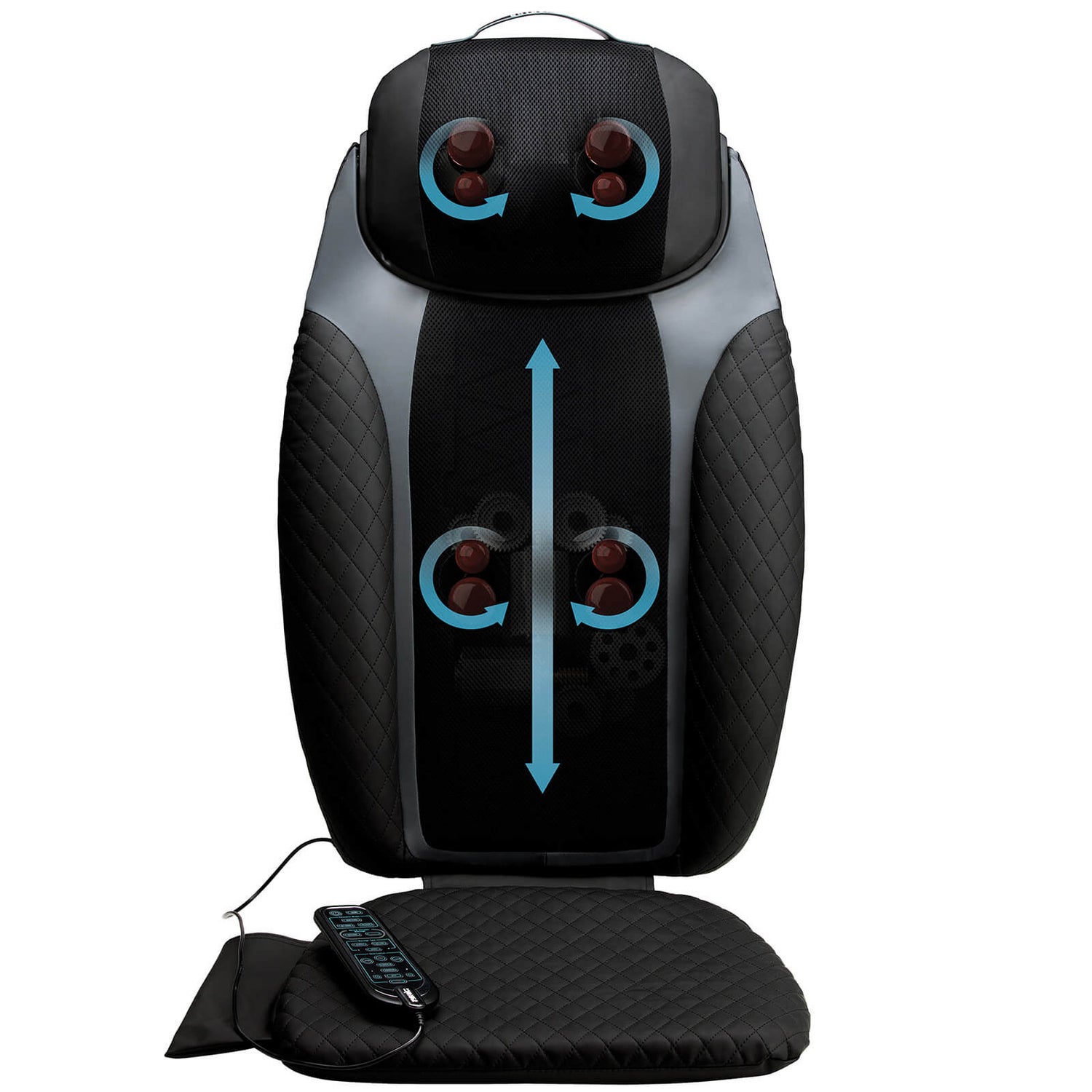 HoMedics 2 in 1 Shiatsu Back Massager LOOKFANTASTIC