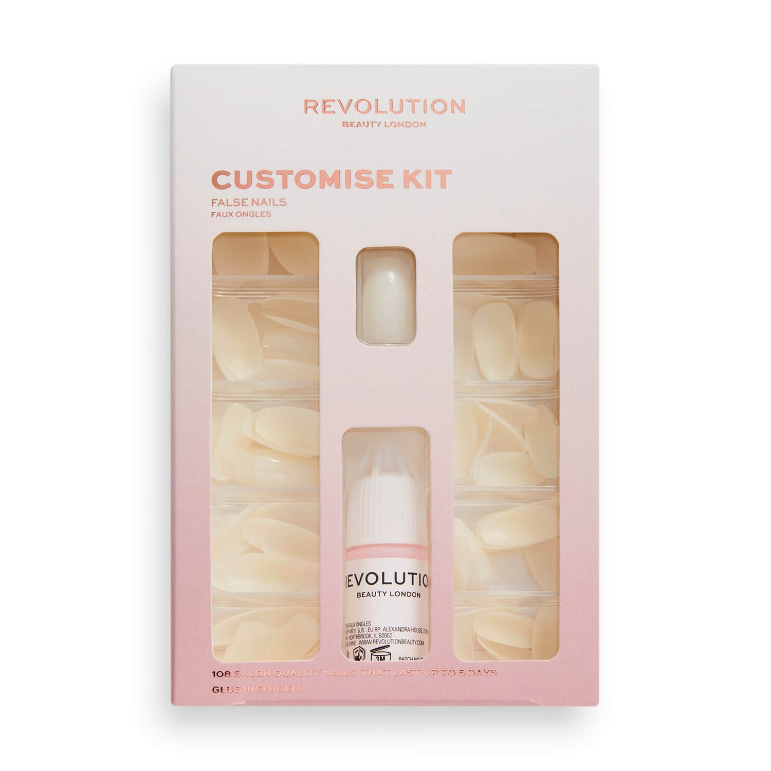 Makeup Revolution False Nails Ultimate Customise Kit Revolution Beauty