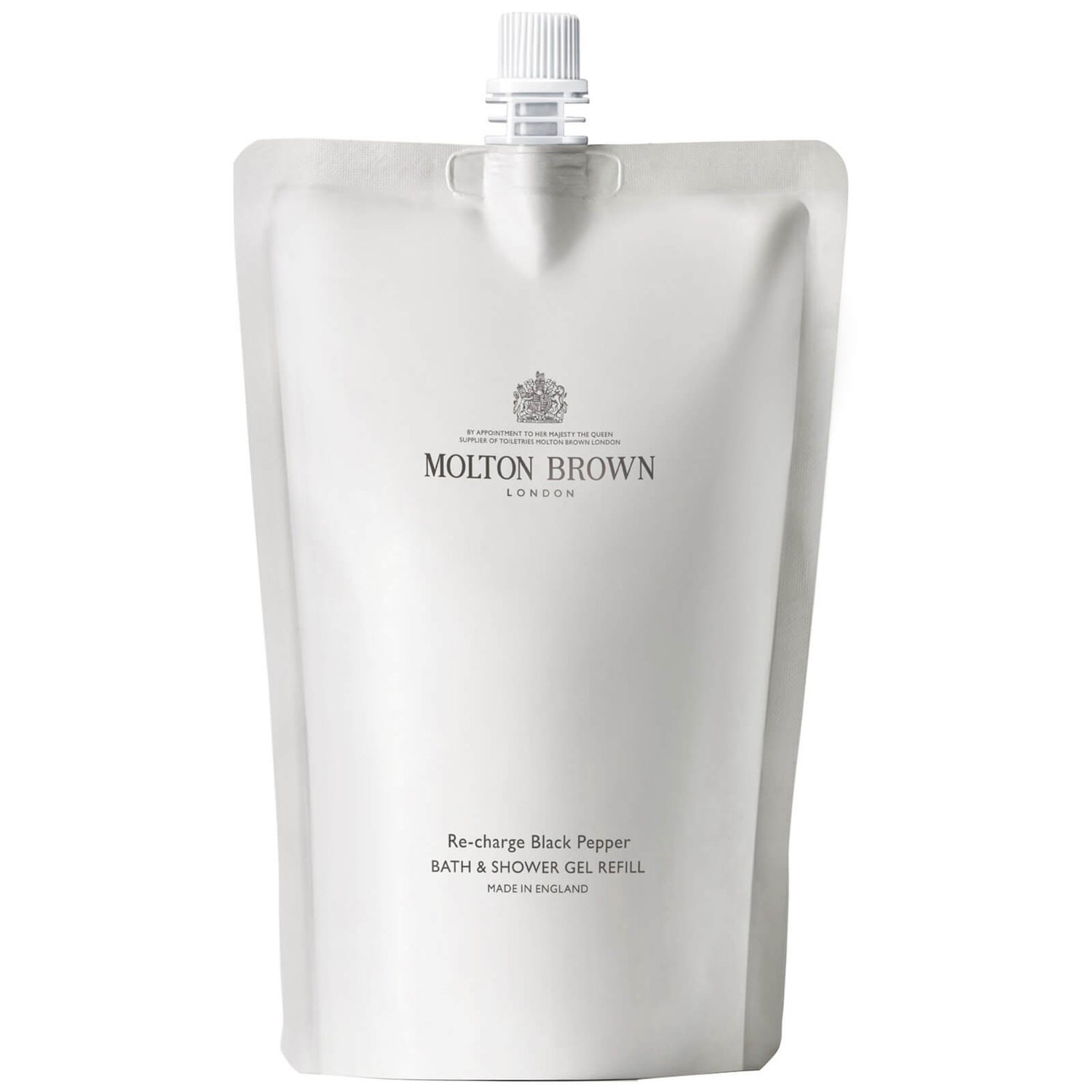 Molton Brown Recharge Black Pepper Bath and Shower Gel Refill 400ml