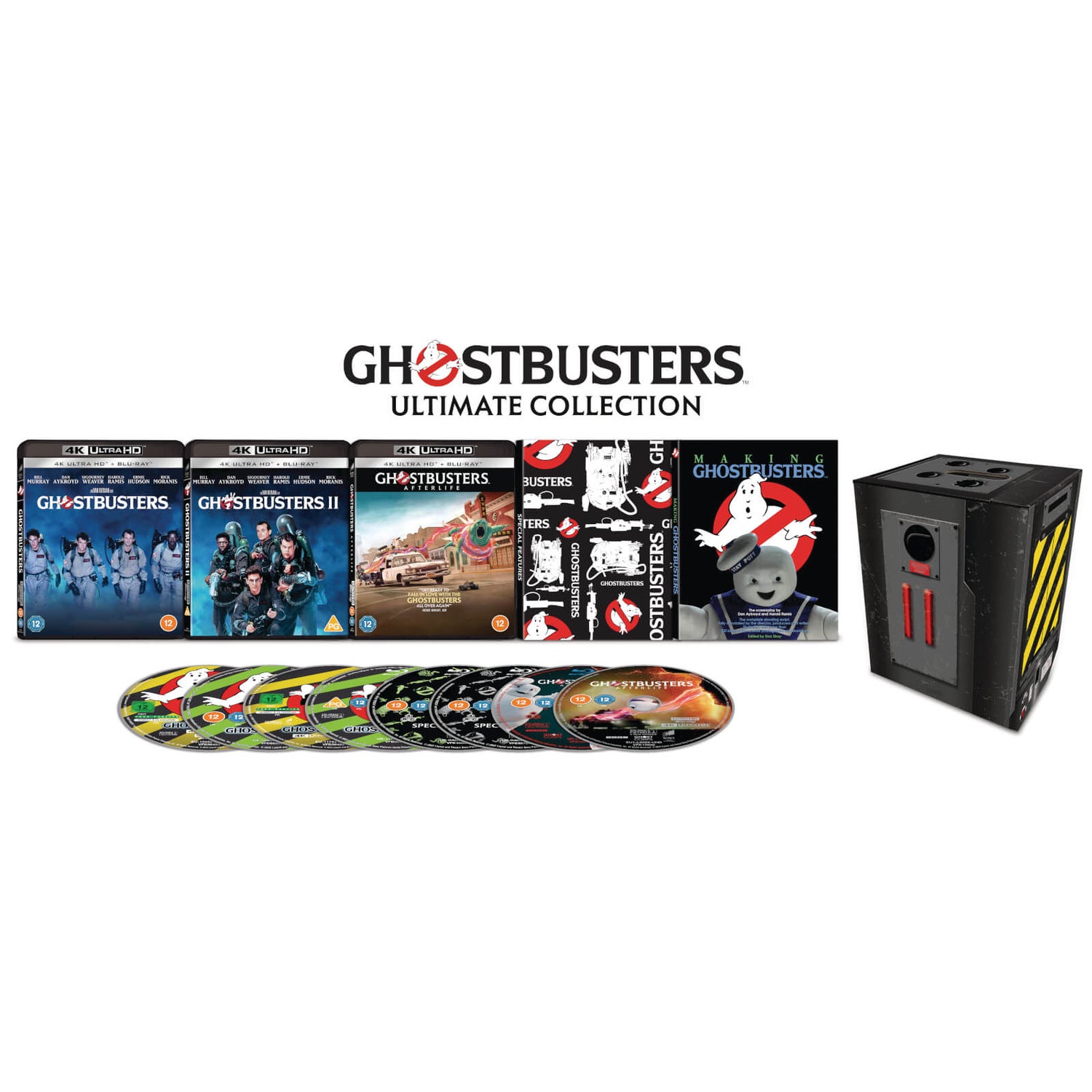 Ghostbusters 4K Ultra HD Gift Set (includes Blu-ray) Blu-ray - Zavvi UK