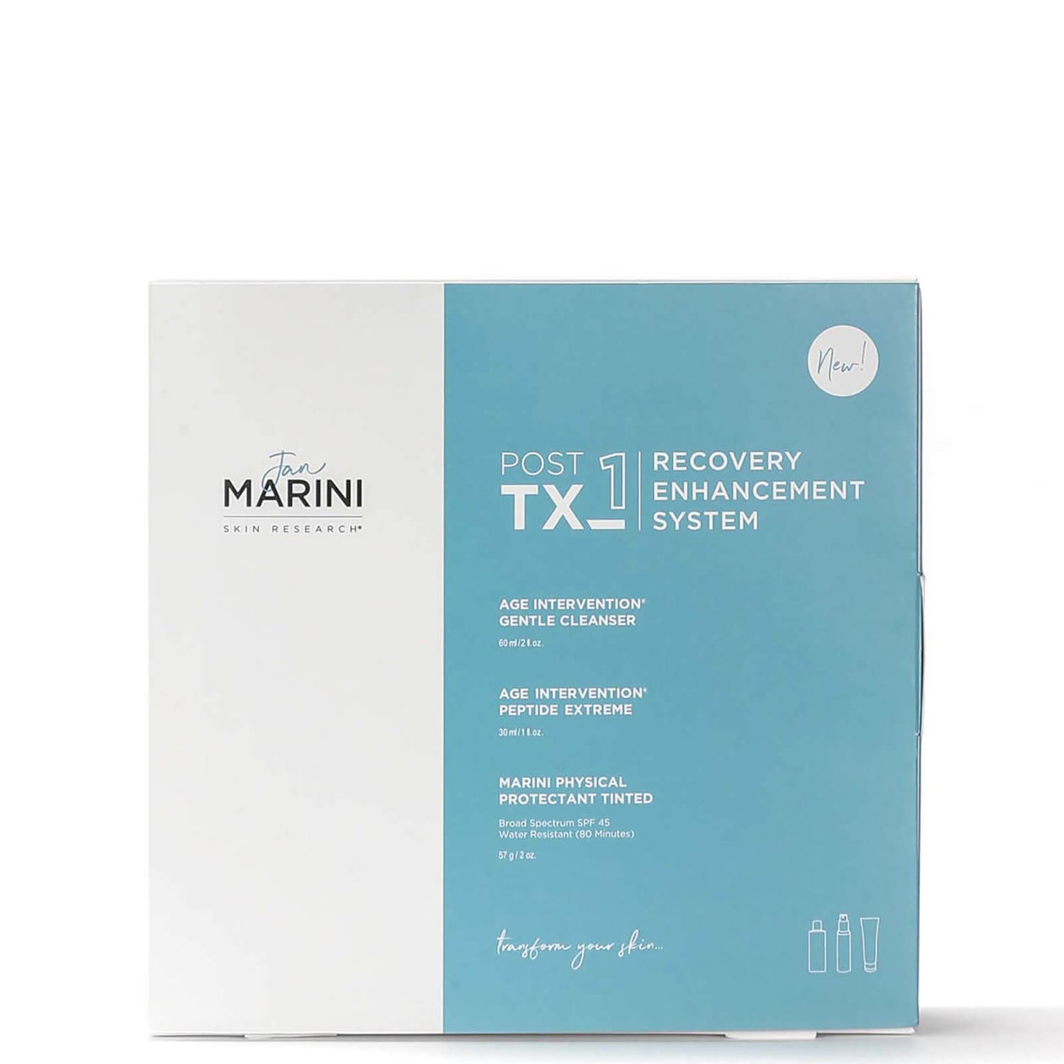 Jan Marini Post TX1Recovery Enhancement System 250ml (Worth 197.00