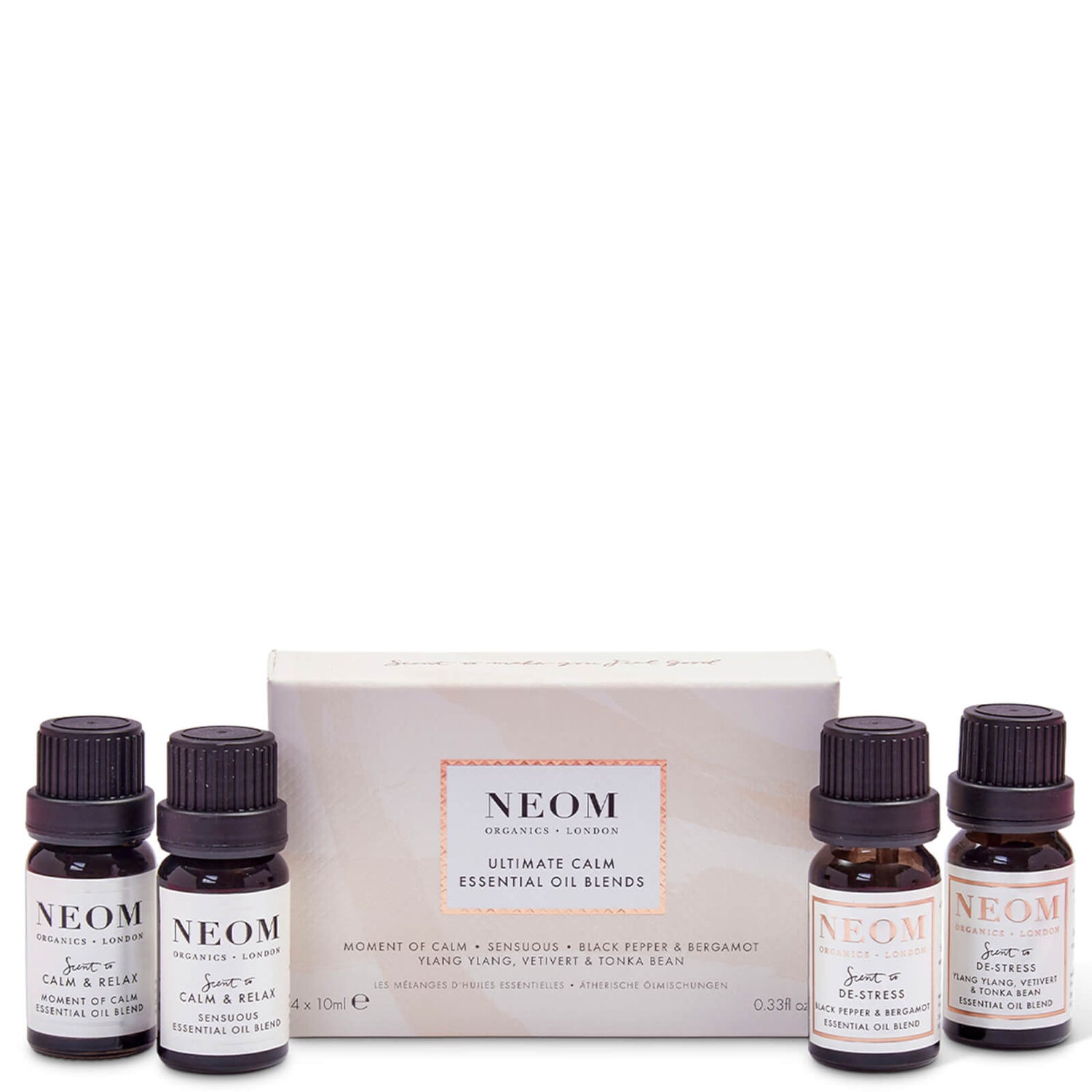 NEOM Ultimate Calm Essential Oil Blend Kit lookfantastic