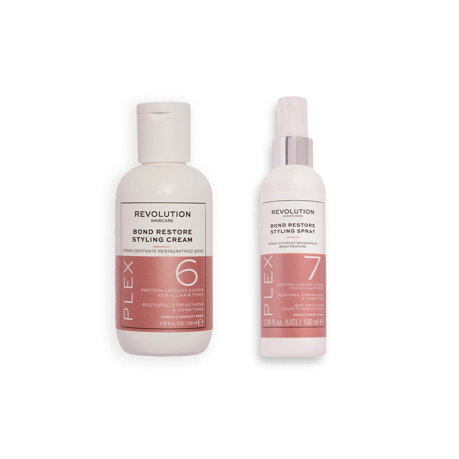 Revolution Haircare Bond Plex Styling Cream & Spray Revolution Beauty